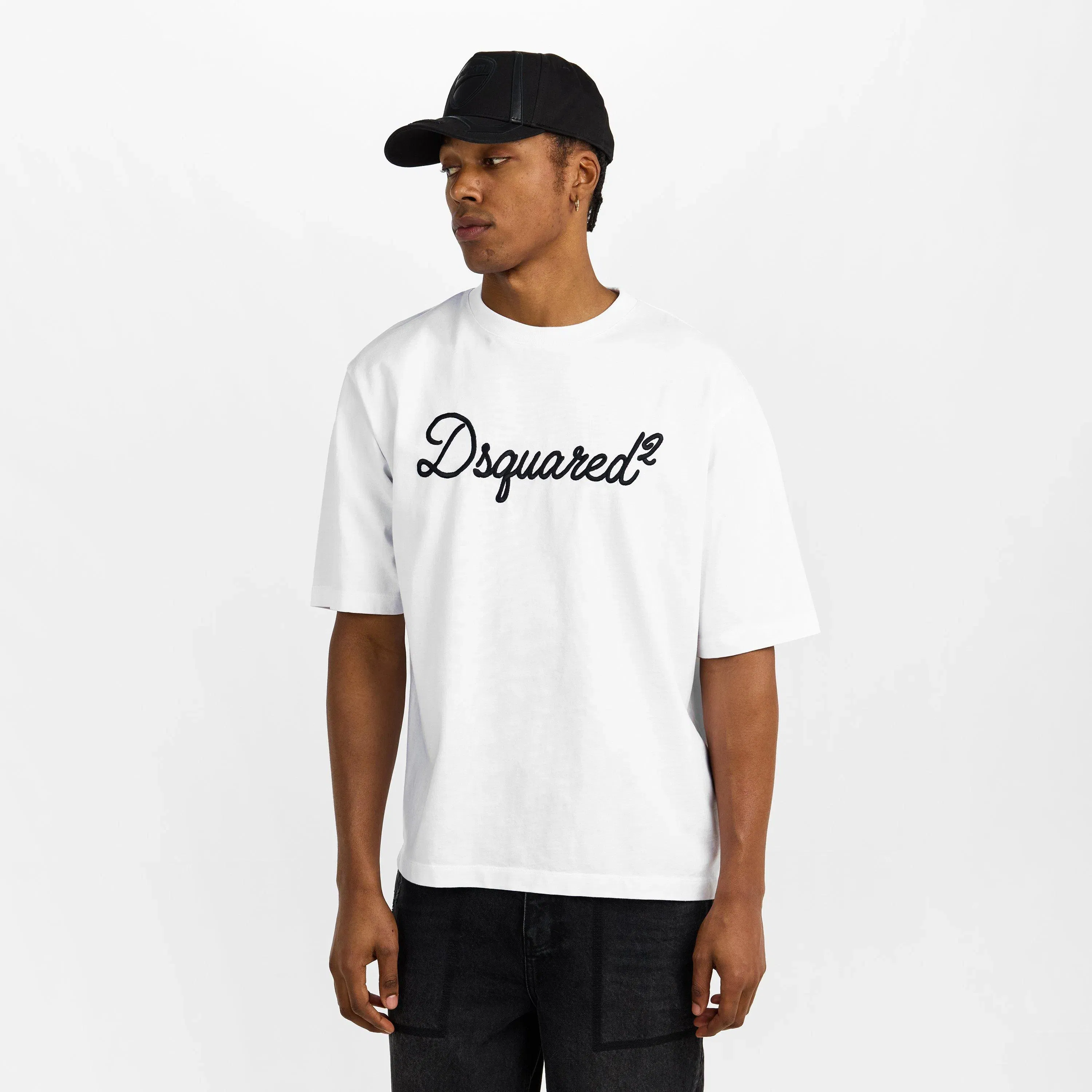 DSQ Big Signature Oversized T-Shirt