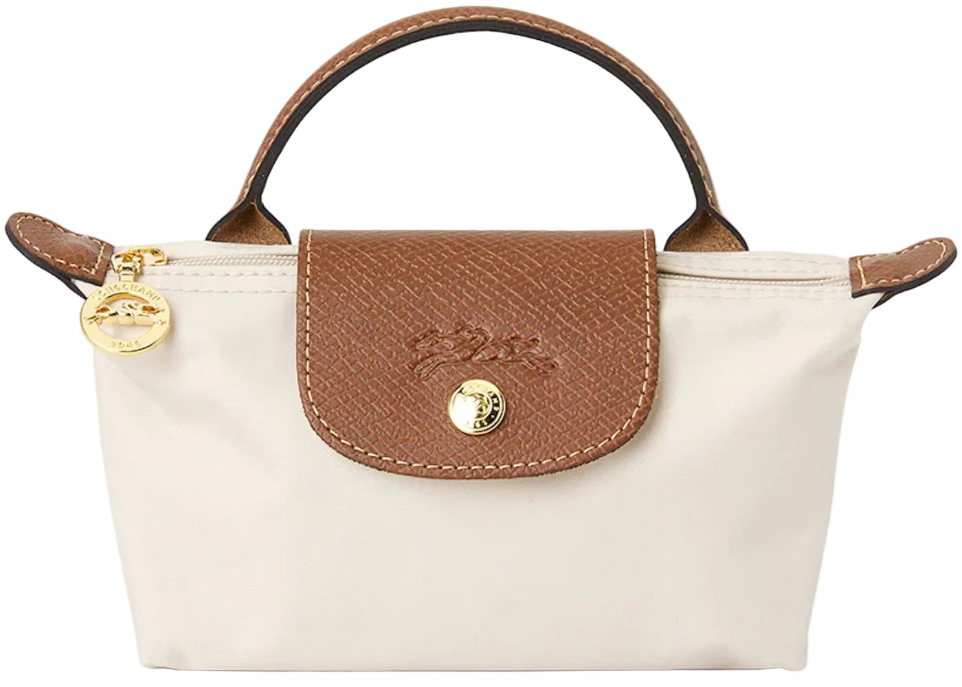 Longchamp Le Pliage Pouch Tote Beige