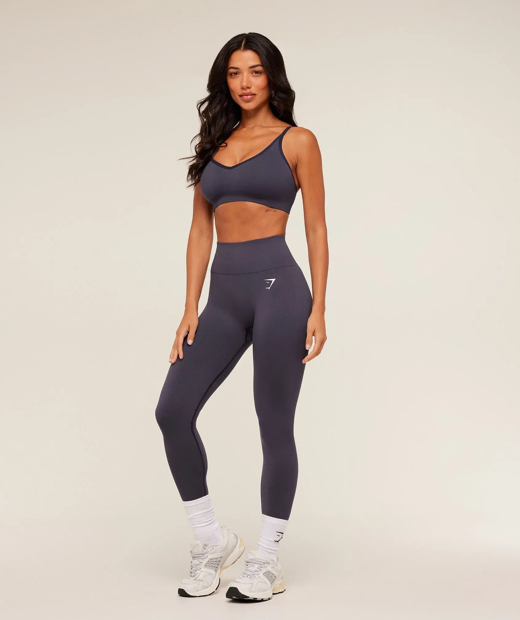 Gymshark Vital Sports Bra - Midnight Purple/Marl