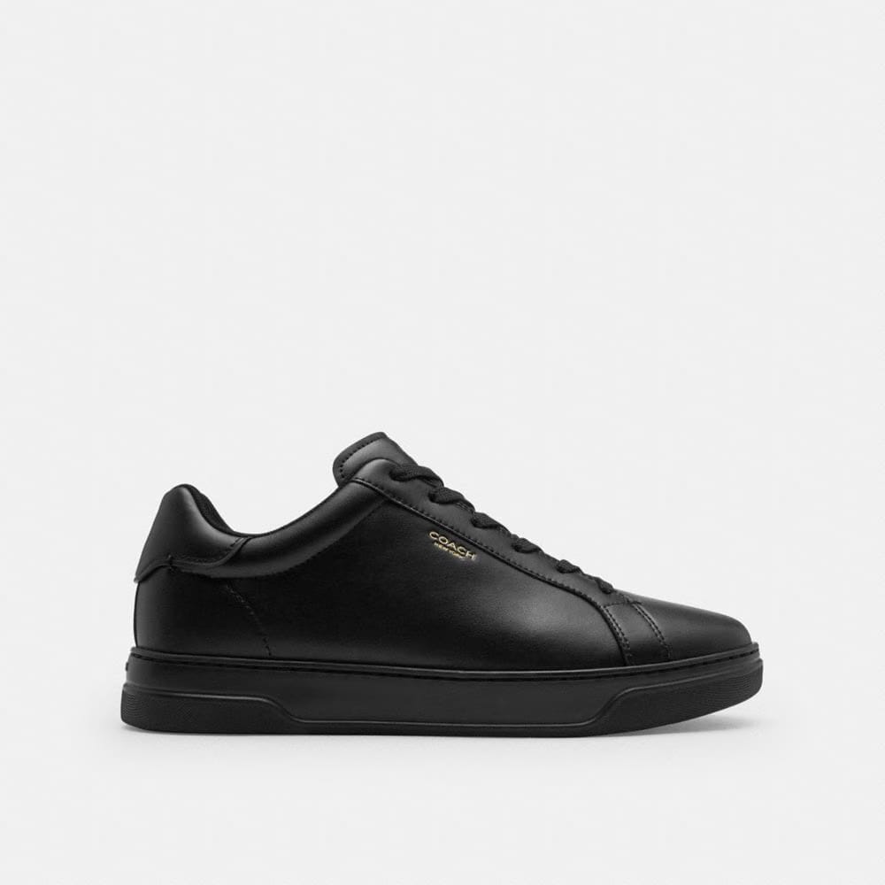 Men's Coach High Line Sneaker Black Black