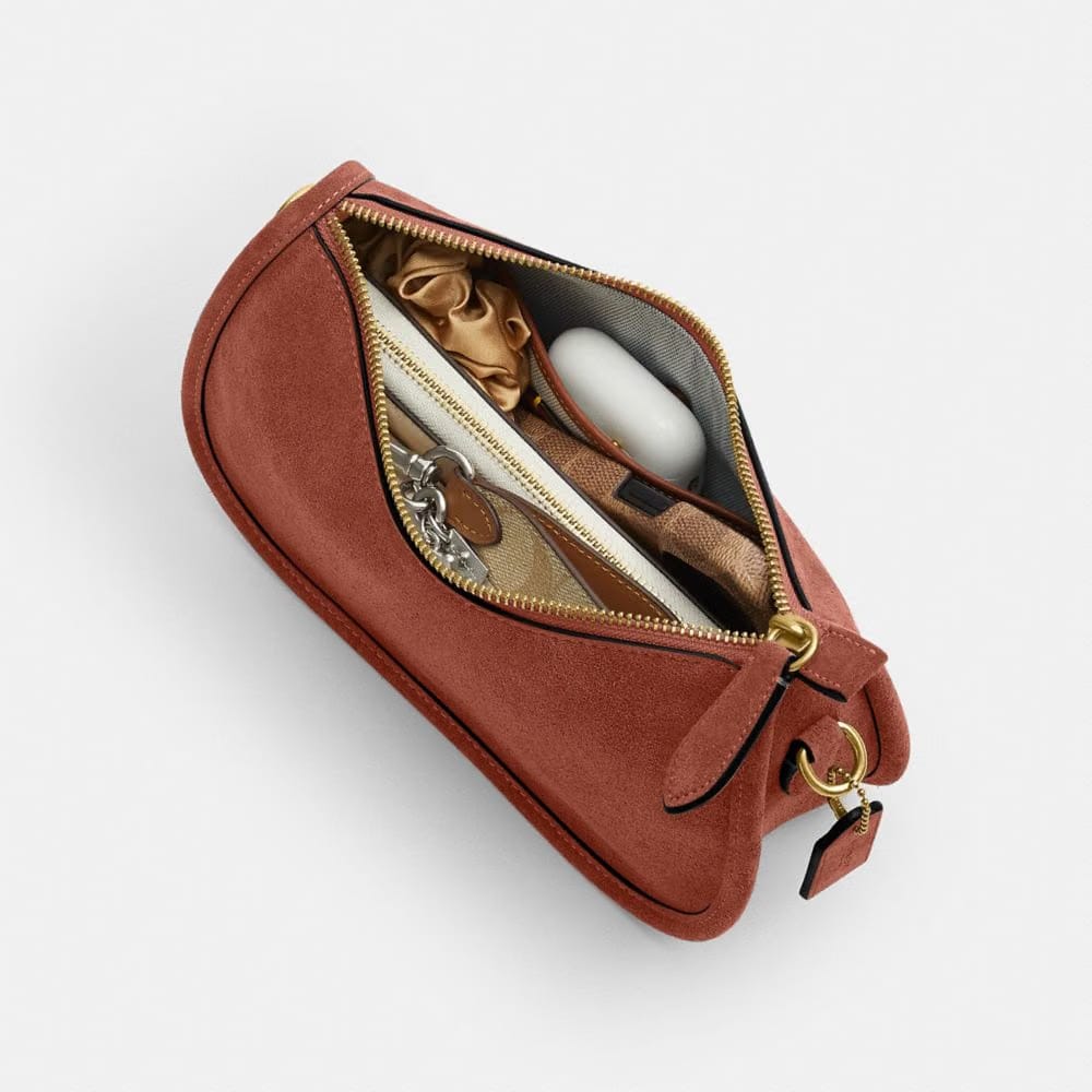 Coach Waverly Bag Brass Clay
