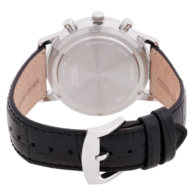 Citizen Eco-Drive Chronograph White Dial Mens Watch