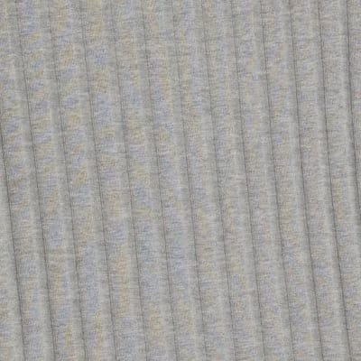 Grey Sleeveless Wide Ribbed Tank Top