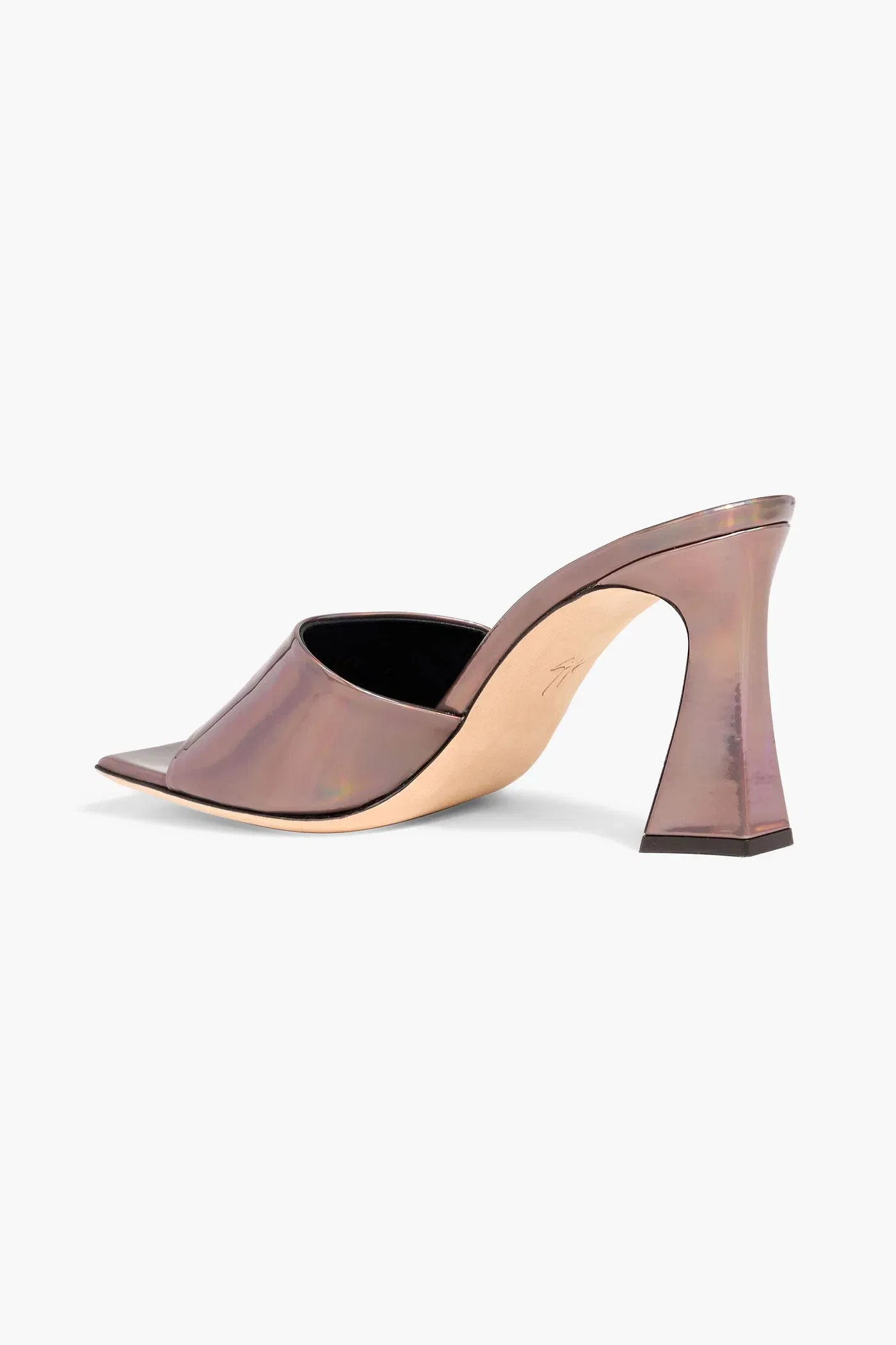 Giuseppe Zanotti Solhene 85 Iridescent Mules Multicolor Women's