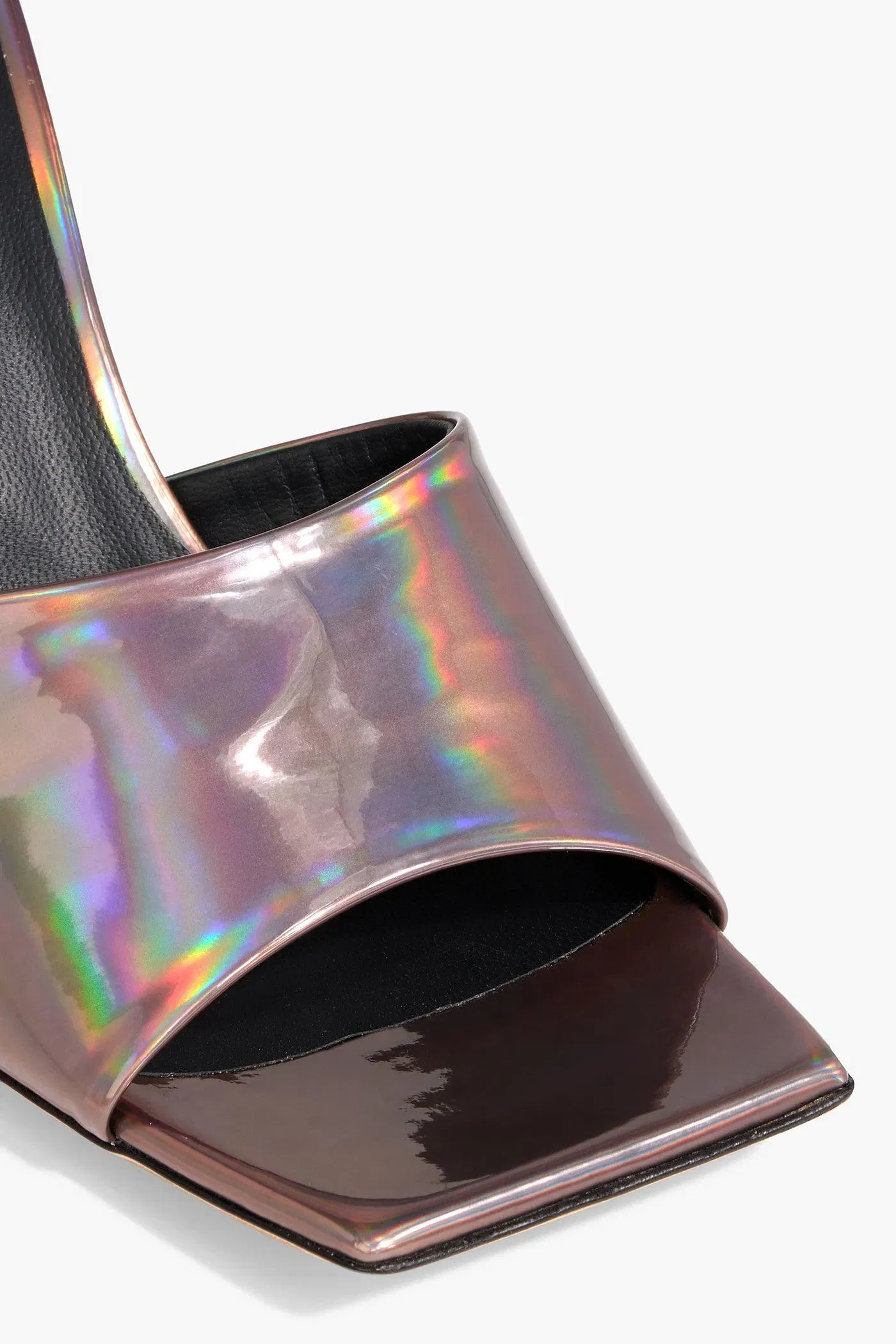 Giuseppe Zanotti Solhene 85 Iridescent Mules Multicolor Women's