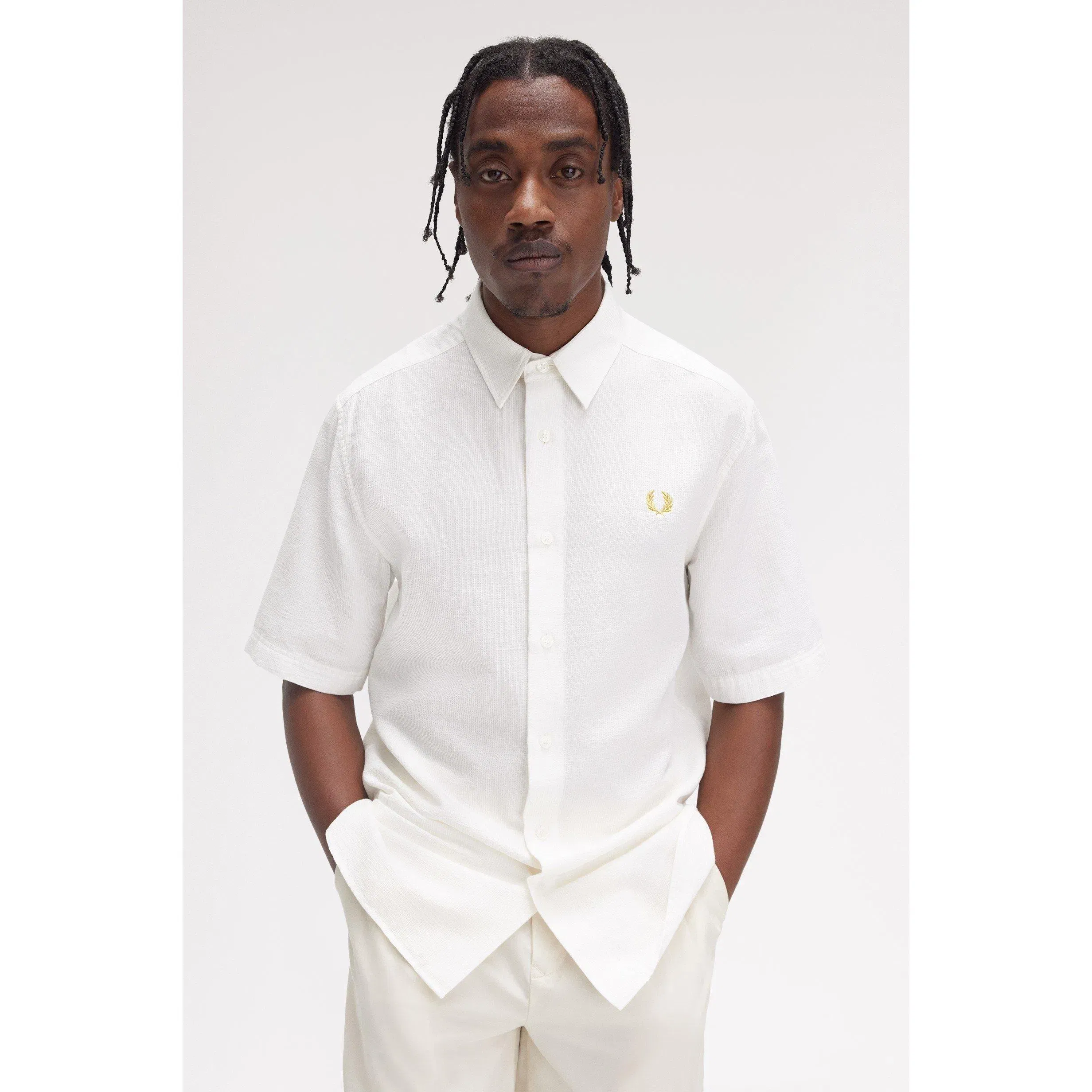 Seersucker Short Sleeve Shirt