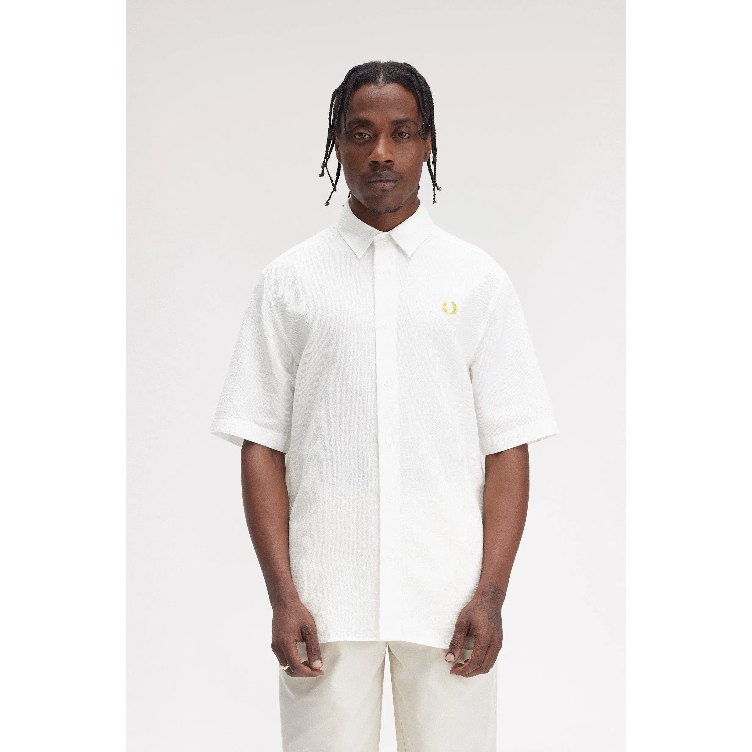 Seersucker Short Sleeve Shirt