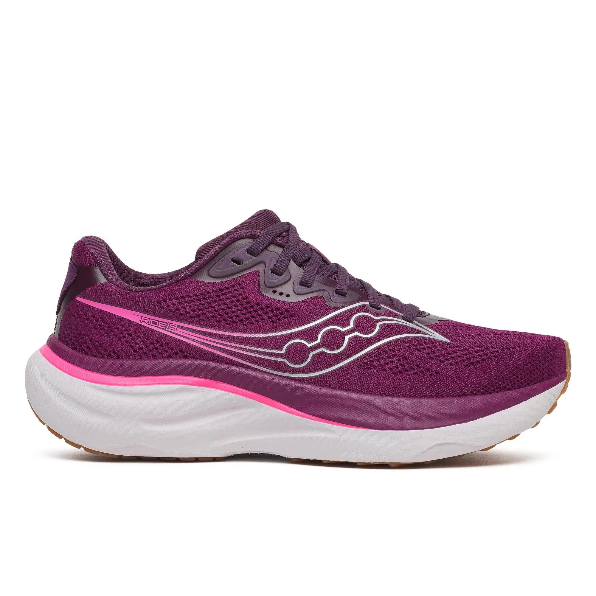 Saucony Women's Ride 19 Plum | Eggplant