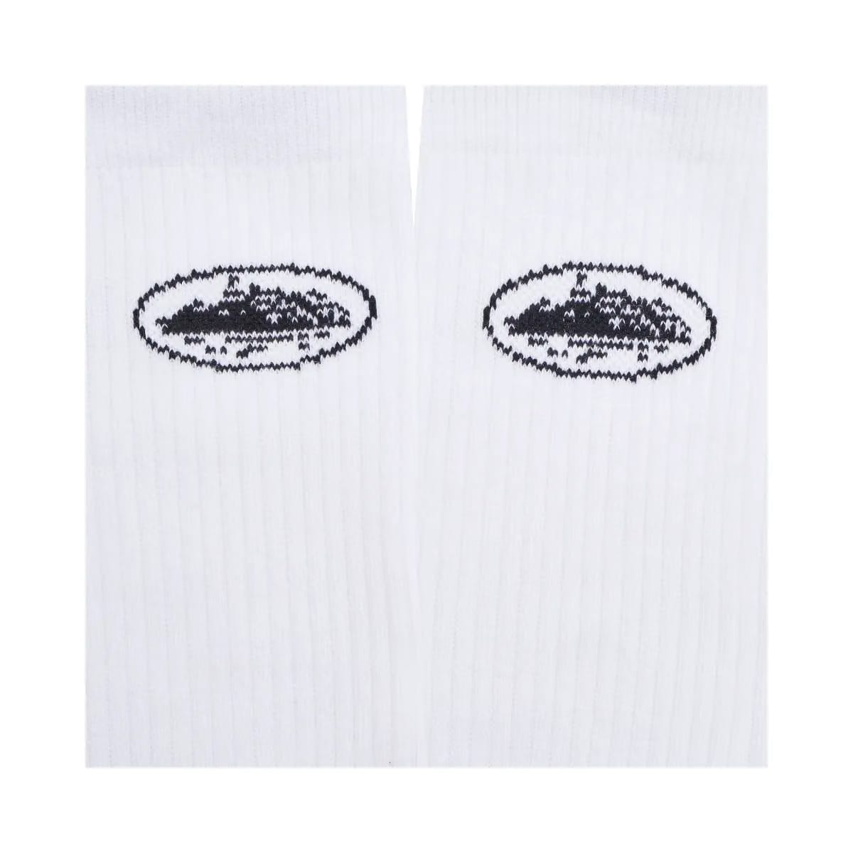 Corteiz White Alcatraz Socks 2 Pack