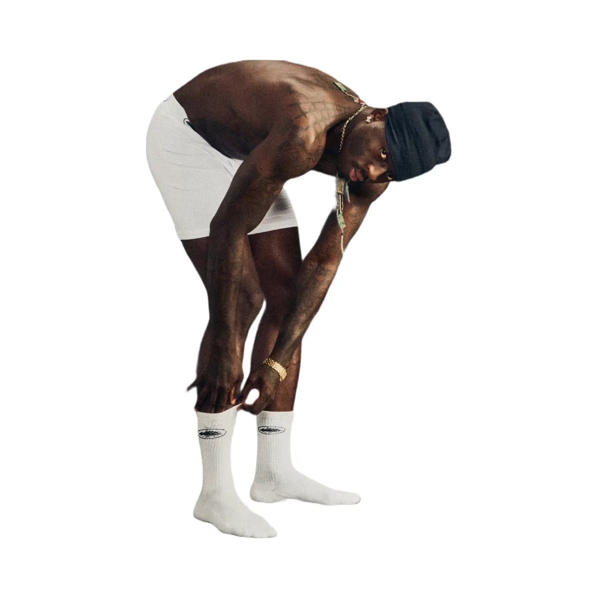 Corteiz White Alcatraz Socks 2 Pack
