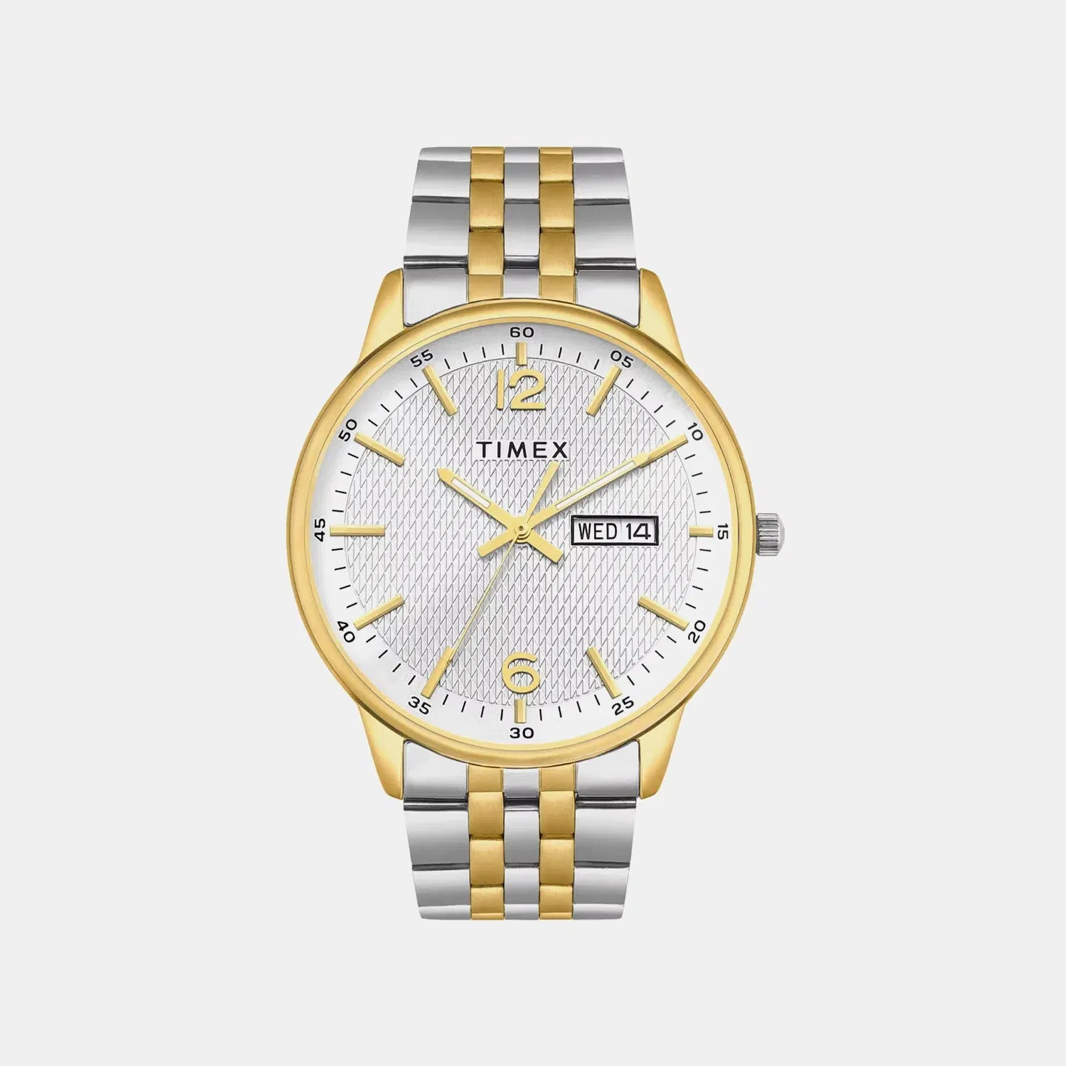 Timex Trendline Men Quartz Dial Analog Stainless Steel Watch Twtg12112