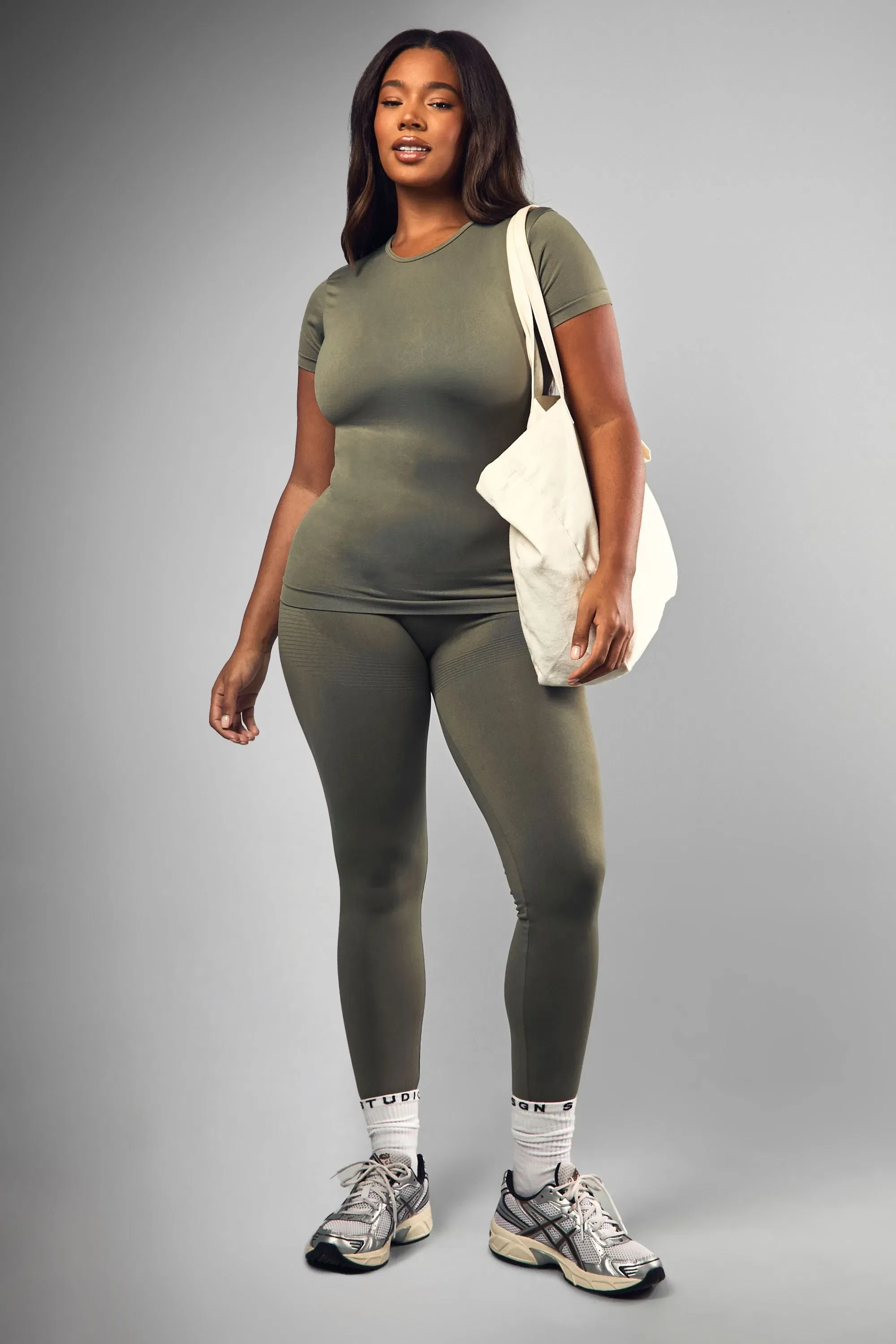 Plus Premium Sculpt Seamless Short Sleeve Top