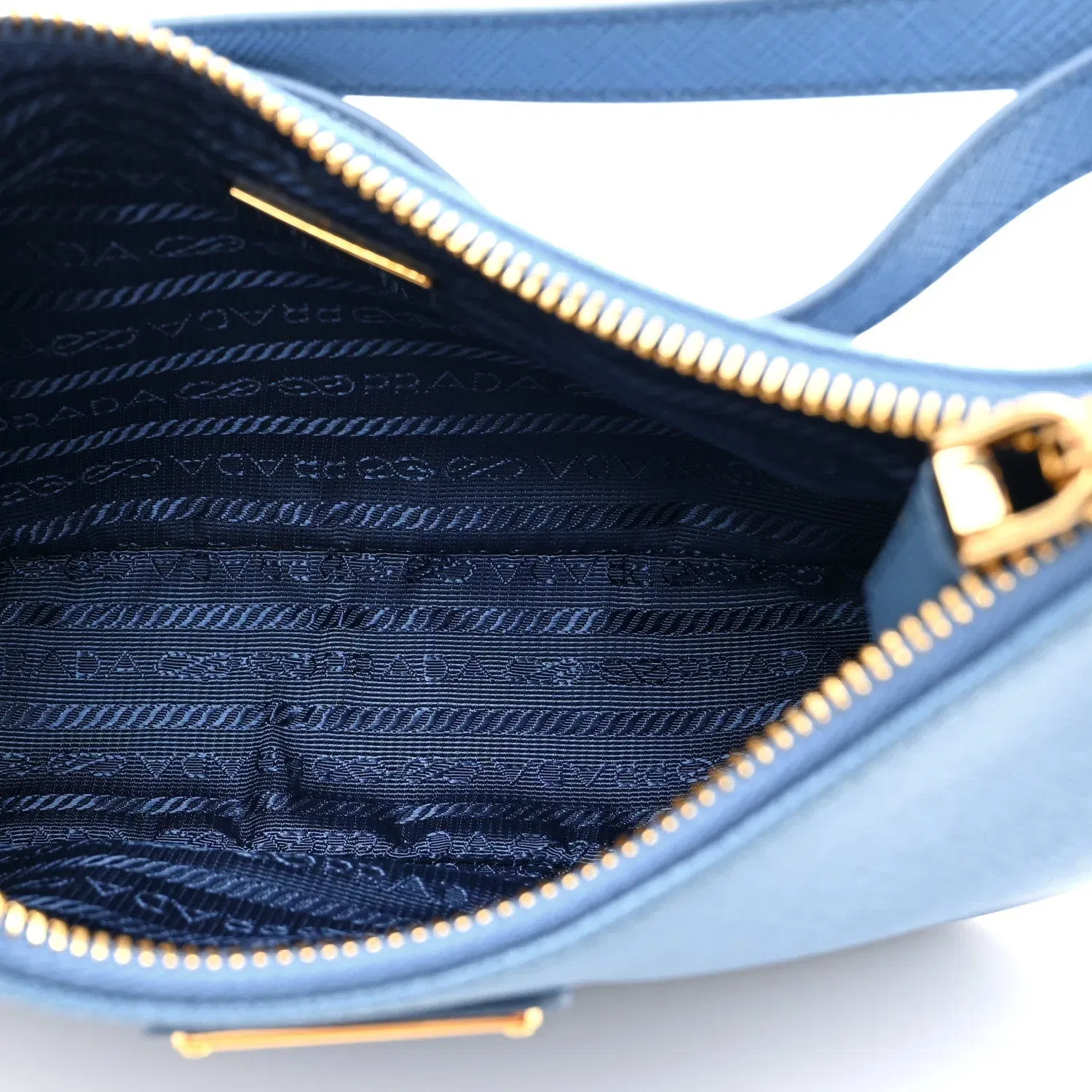 Saffiano Lux Mini Re-Edition Shoulder Bag Onda