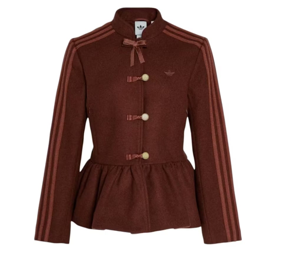 ADIDAS WOMENS NEW YEAR JACKET JACKET BROWN (ASIA SIZING)