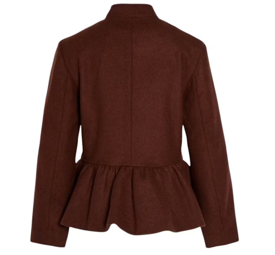 ADIDAS WOMENS NEW YEAR JACKET JACKET BROWN (ASIA SIZING)