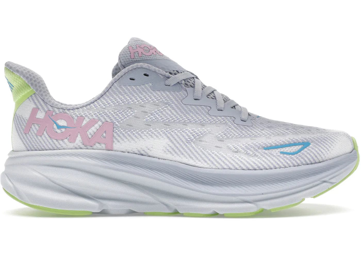 Hoka One One Clifton 9 Gull Sea Ice Womens