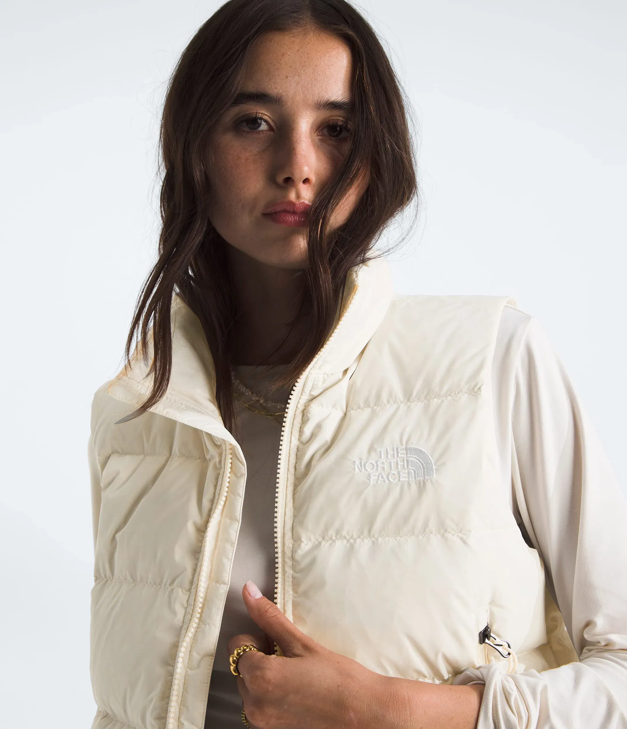 The North Face Women’s Hydrenalite™ Down A-Line Vest White Dune