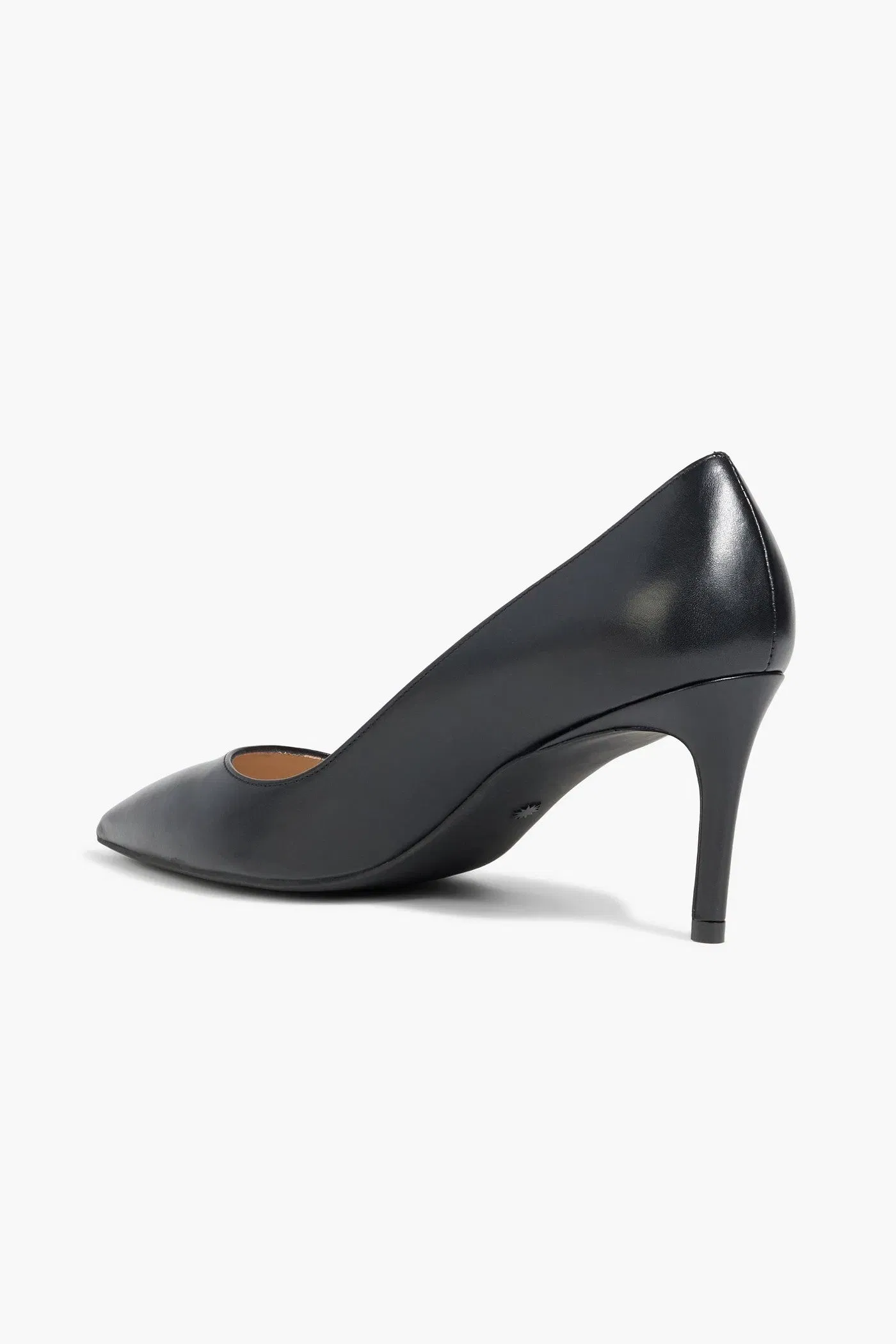 Stuart Weitzman Leather Pumps Black Women's
