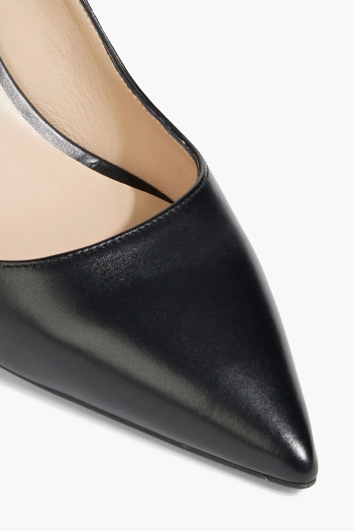 Stuart Weitzman Leather Pumps Black Women's