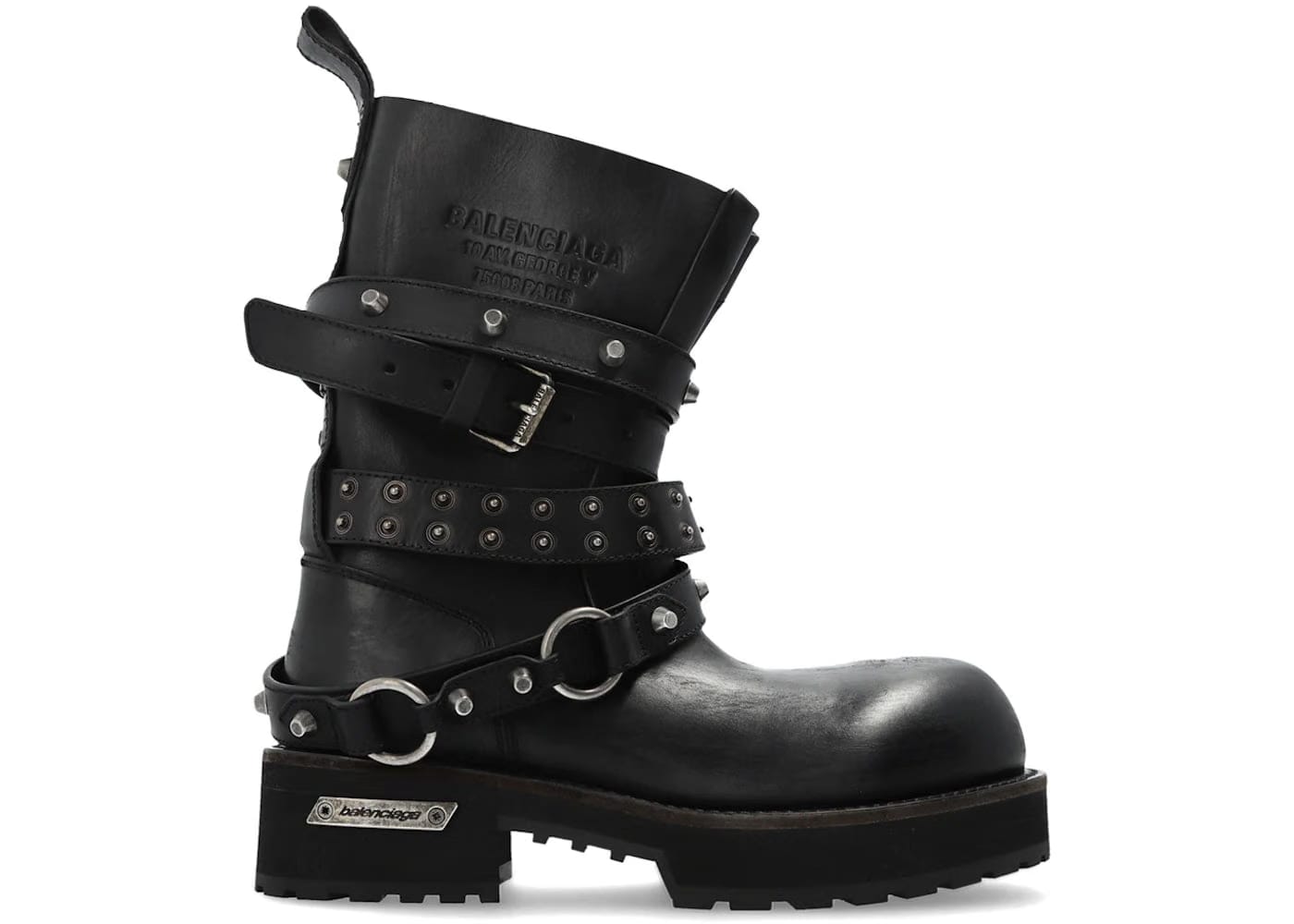 Balenciaga Venom City Bootie Black Womens