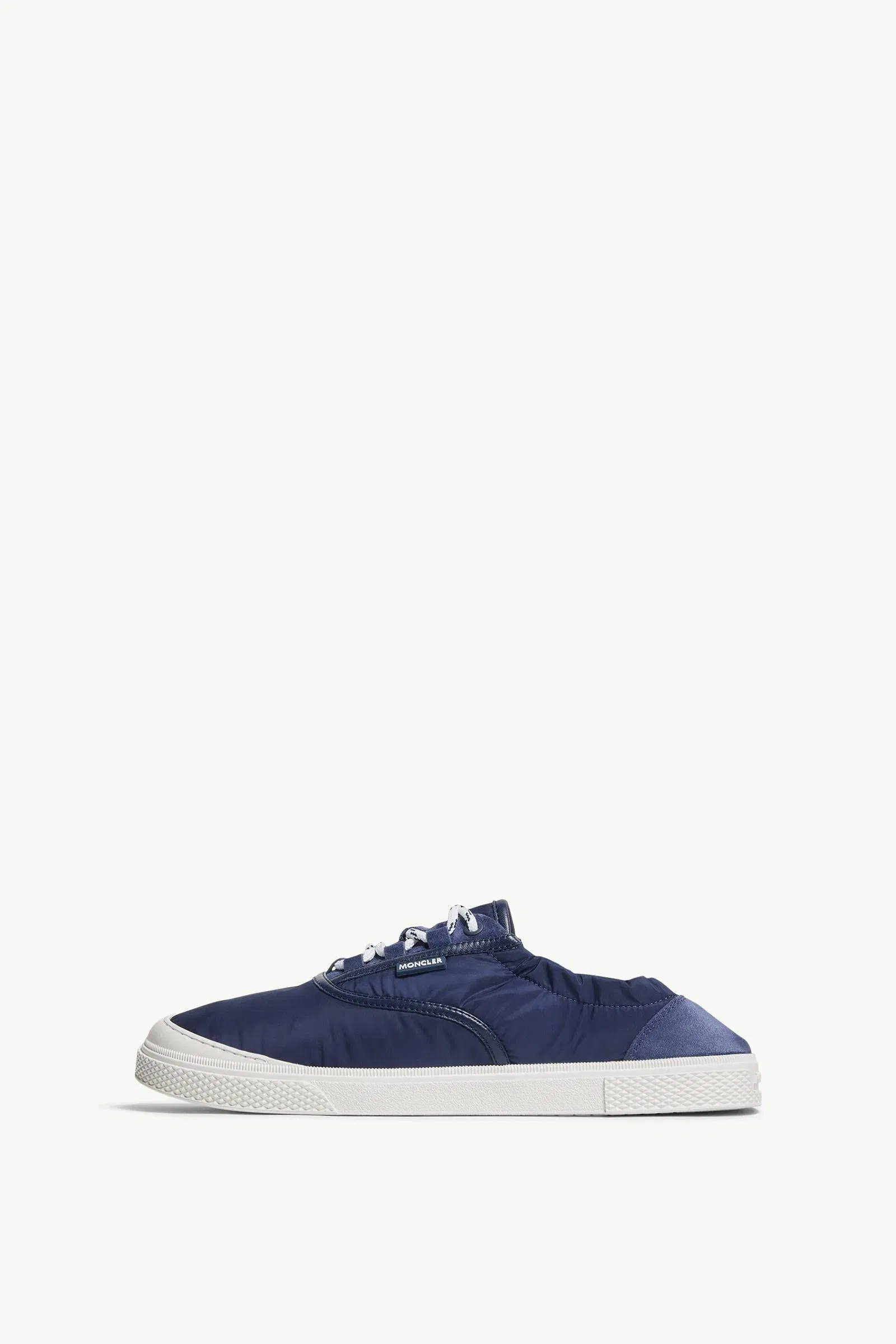 Moncler Vera Leisure Nylon Sneakers Dark Blue