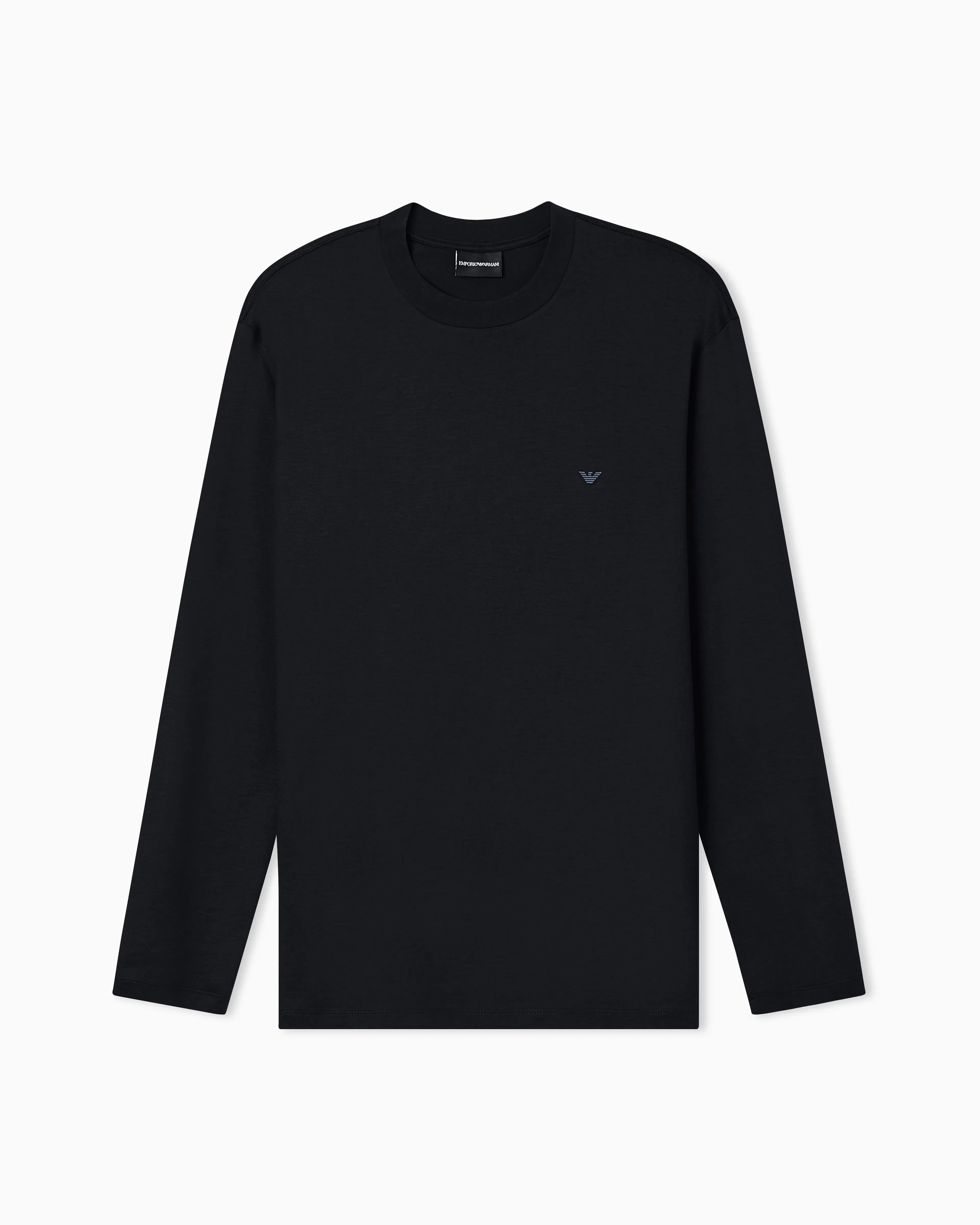 Emporio Armani Lyocell-blend jersey jumper