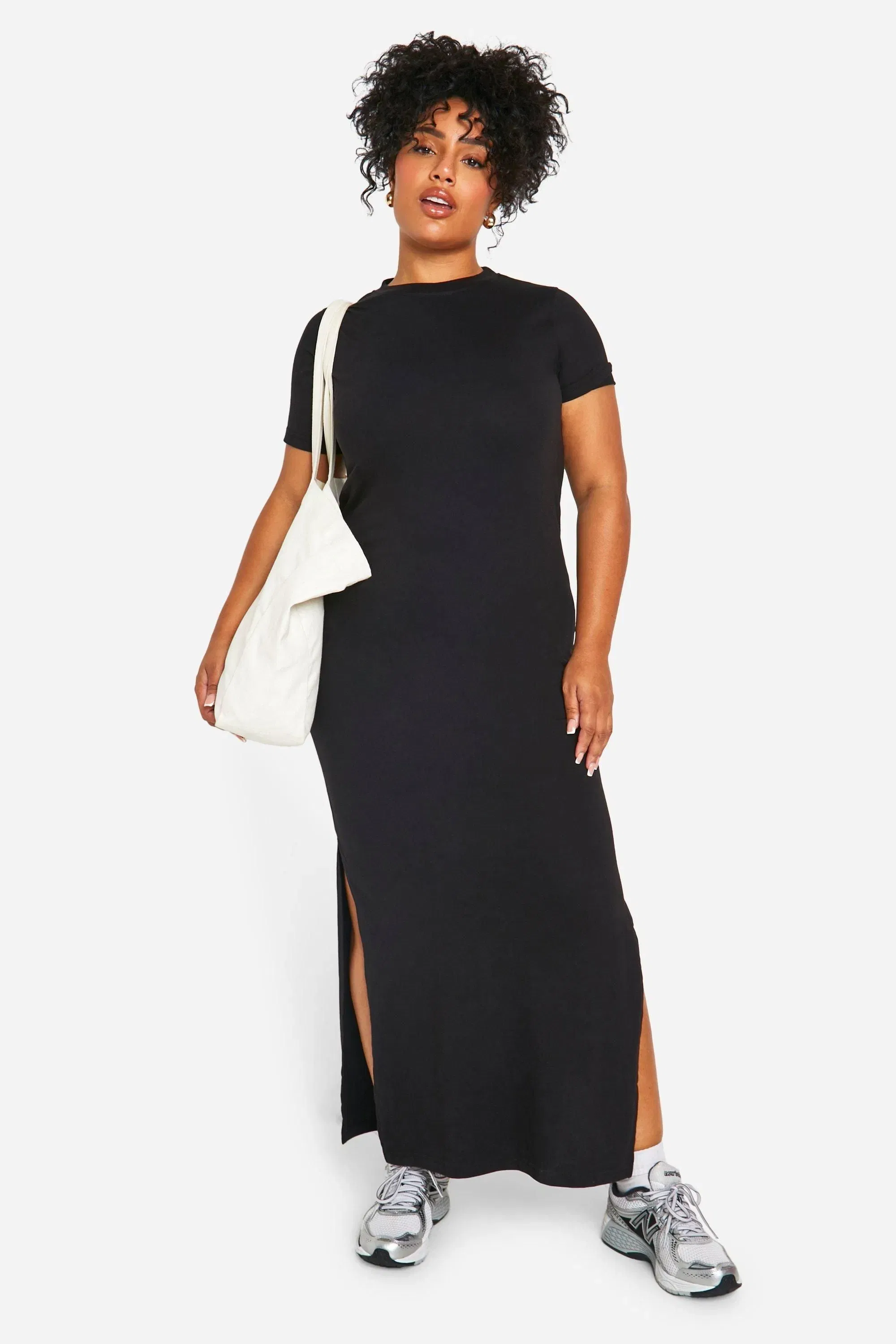 Plus T-Shirt Maxi Dress