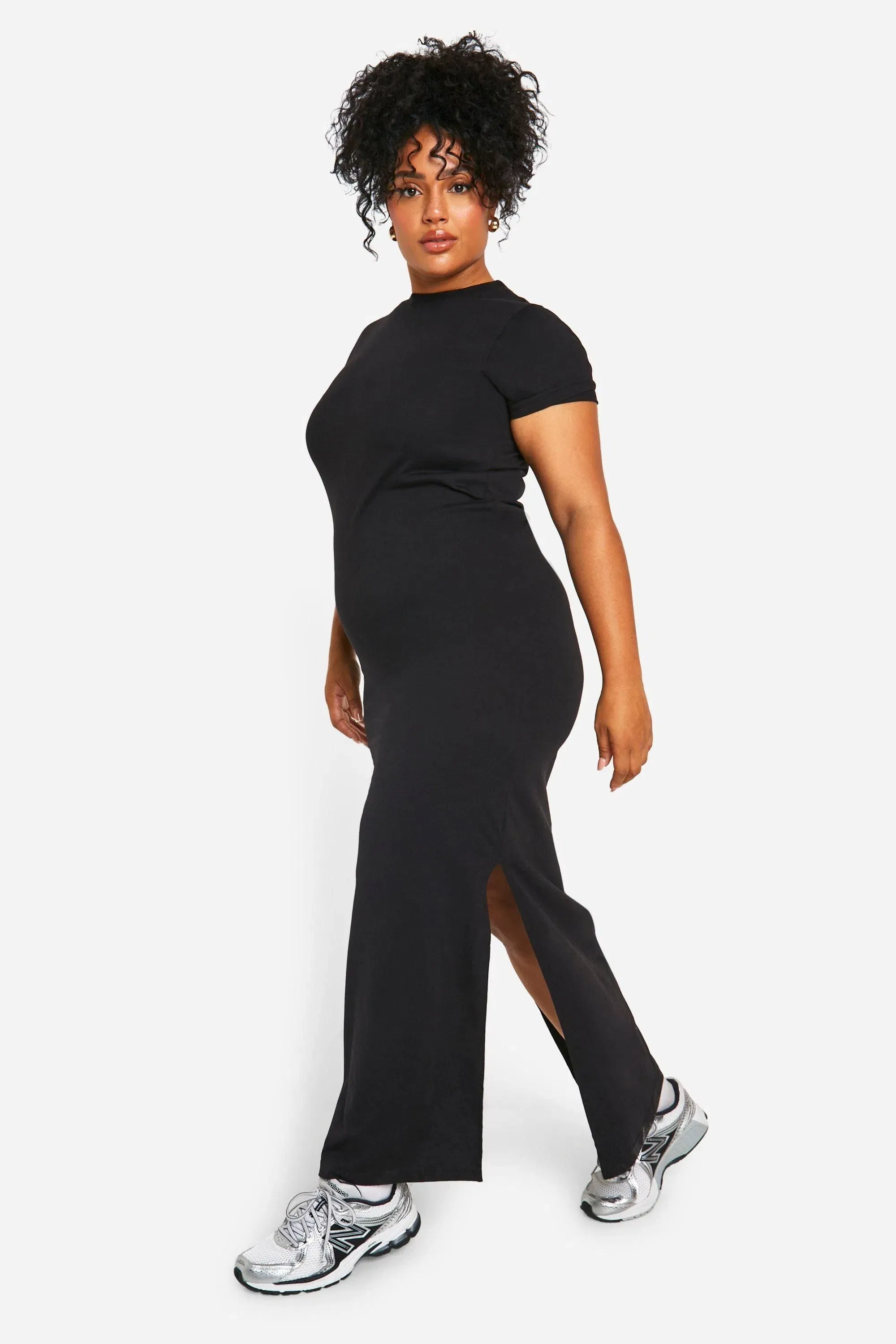 Plus T-Shirt Maxi Dress