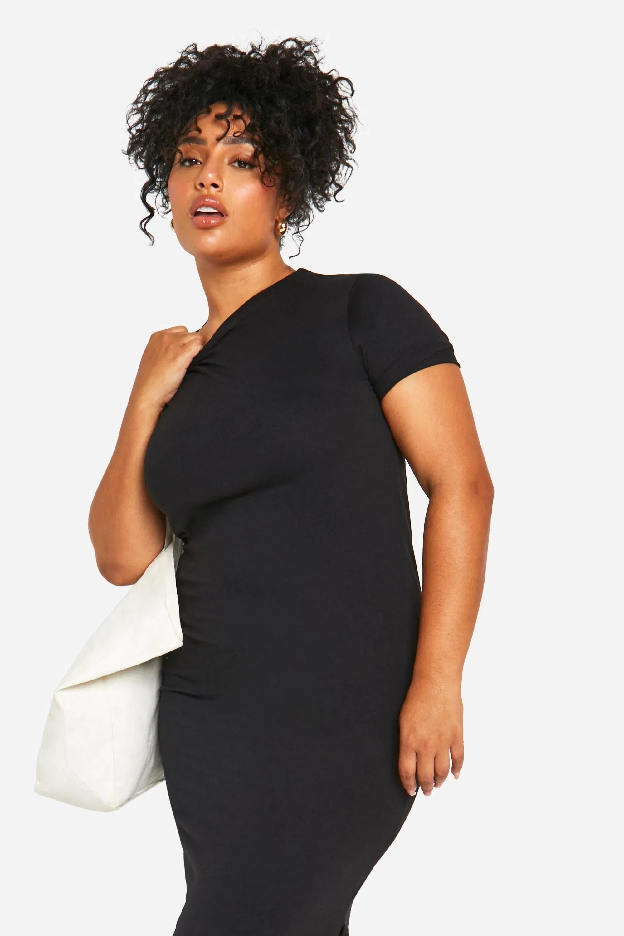 Plus T-Shirt Maxi Dress