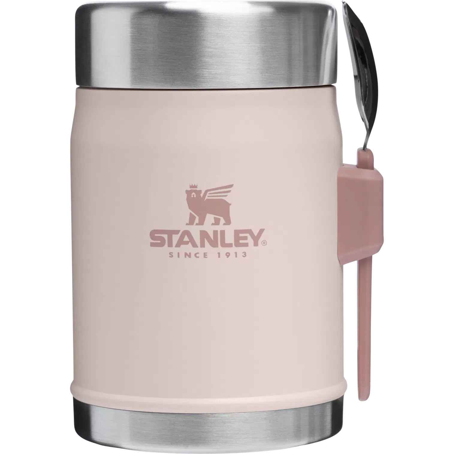 Classic Legendary Food Jar + Spork | 14 OZ - Stanley Create Rose Quartz
