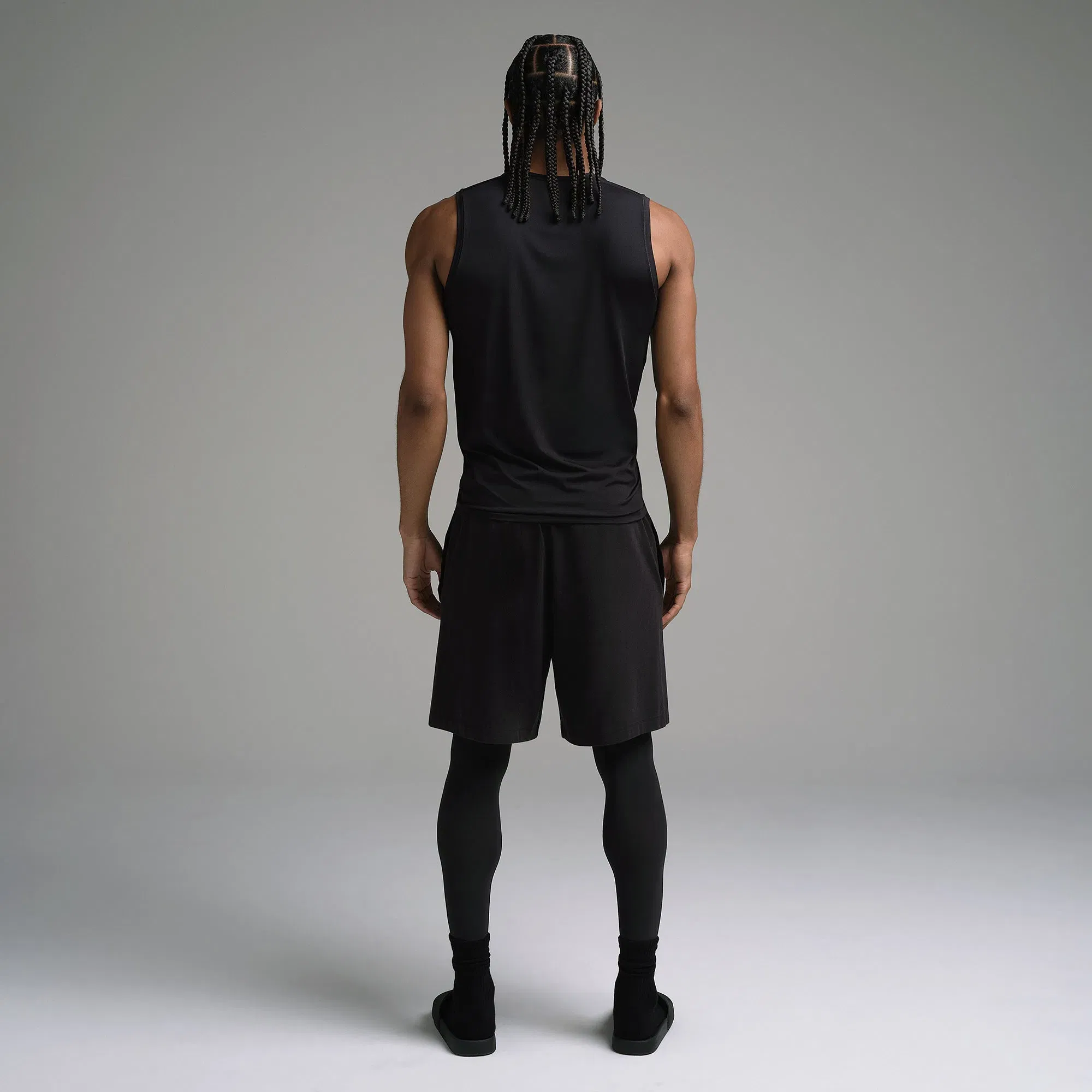SKIMS FLEX MENS MUSCLE TANK | OBSIDIAN