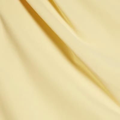 Yellow Sleeveless Slash Neck Top