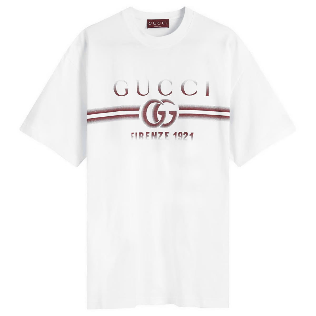 Gucci Men's Interlocking Logo T-Shirt in White