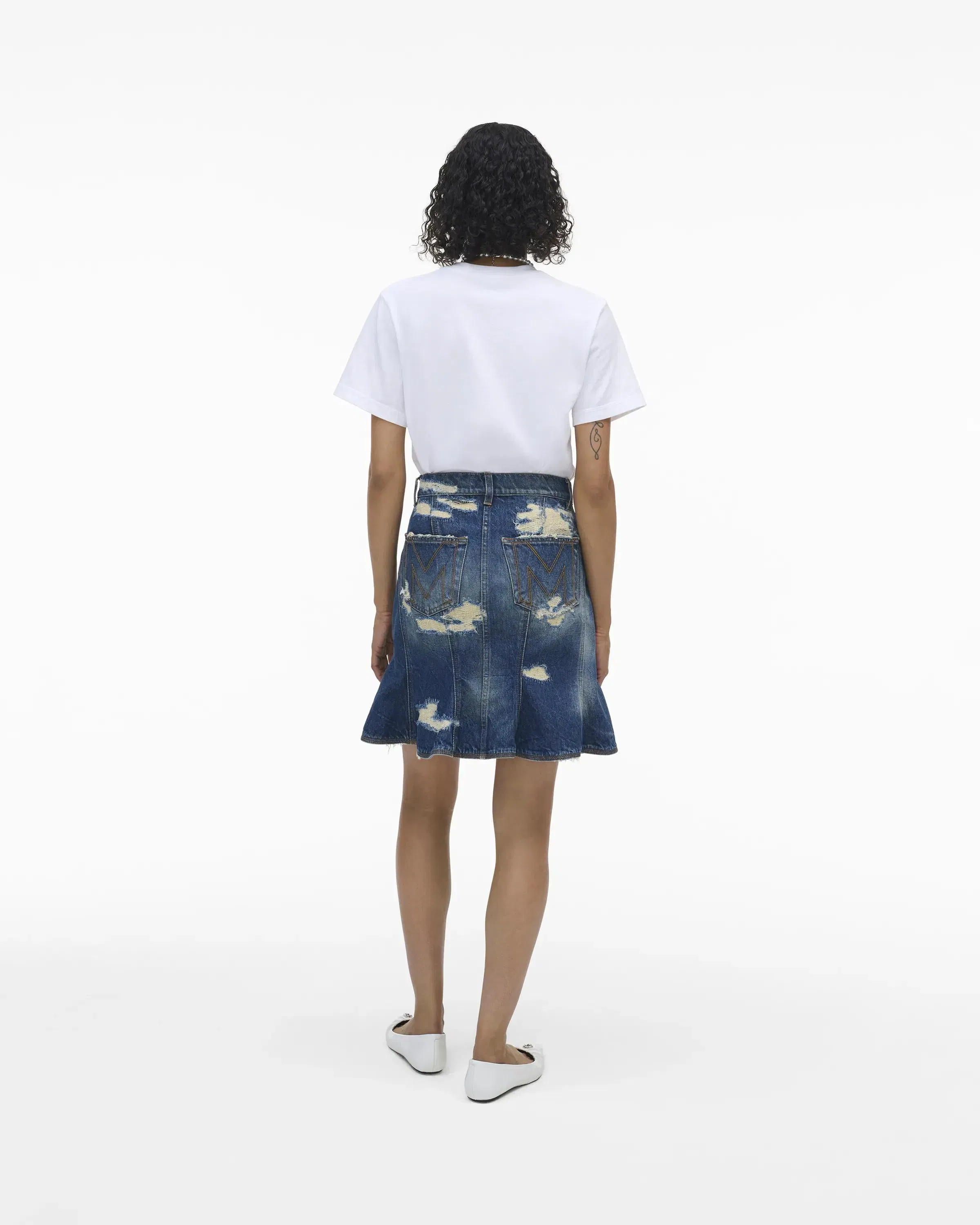 The Rip And Repair Fluted Mini Skirt