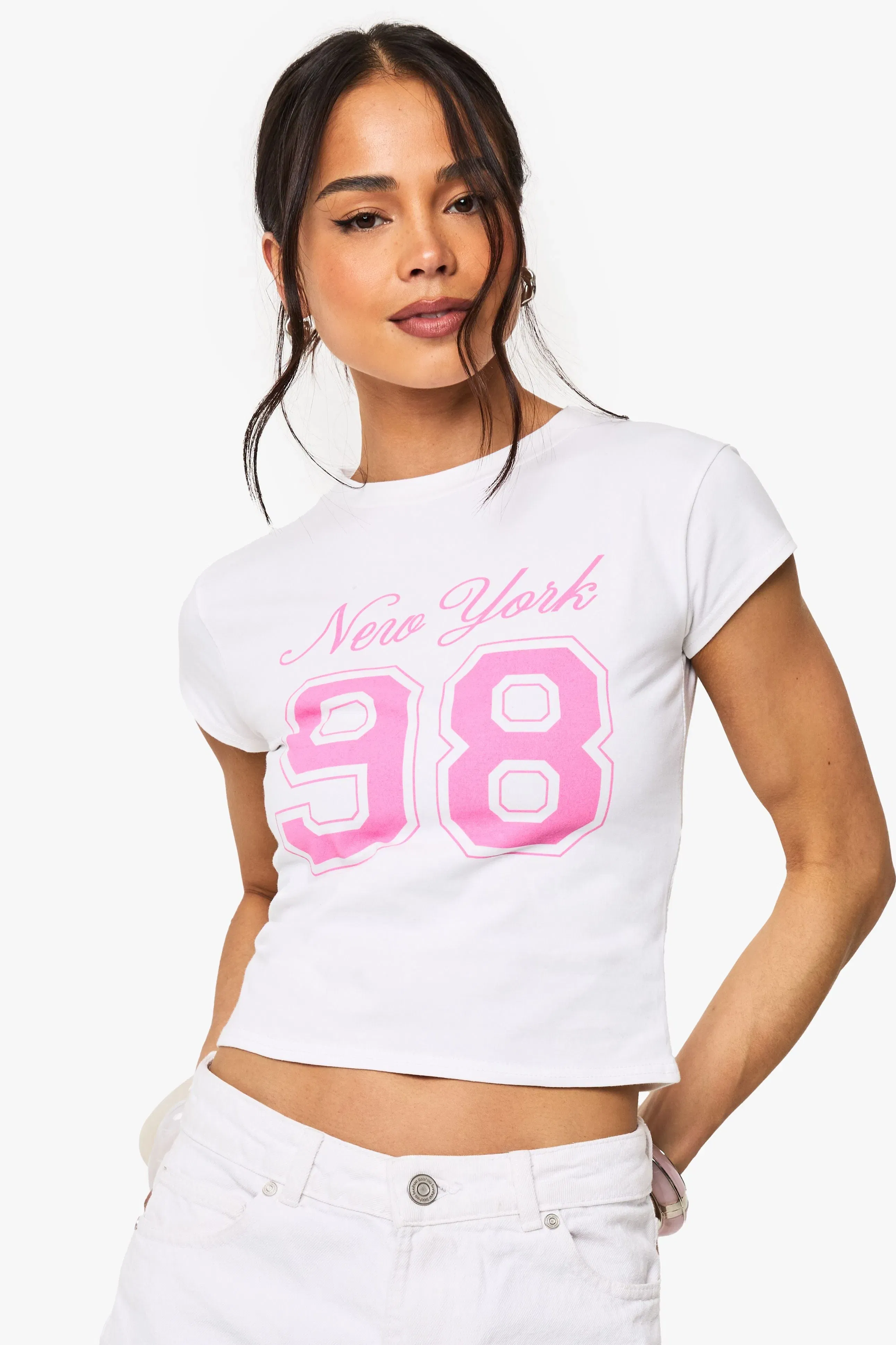 New York 98 Printed Baby T-shirt
