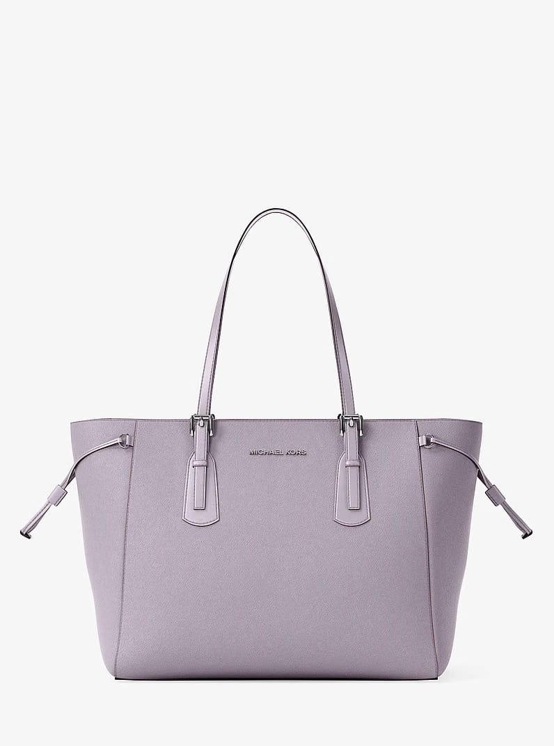 Voyager Large Saffiano Leather Tote Bag