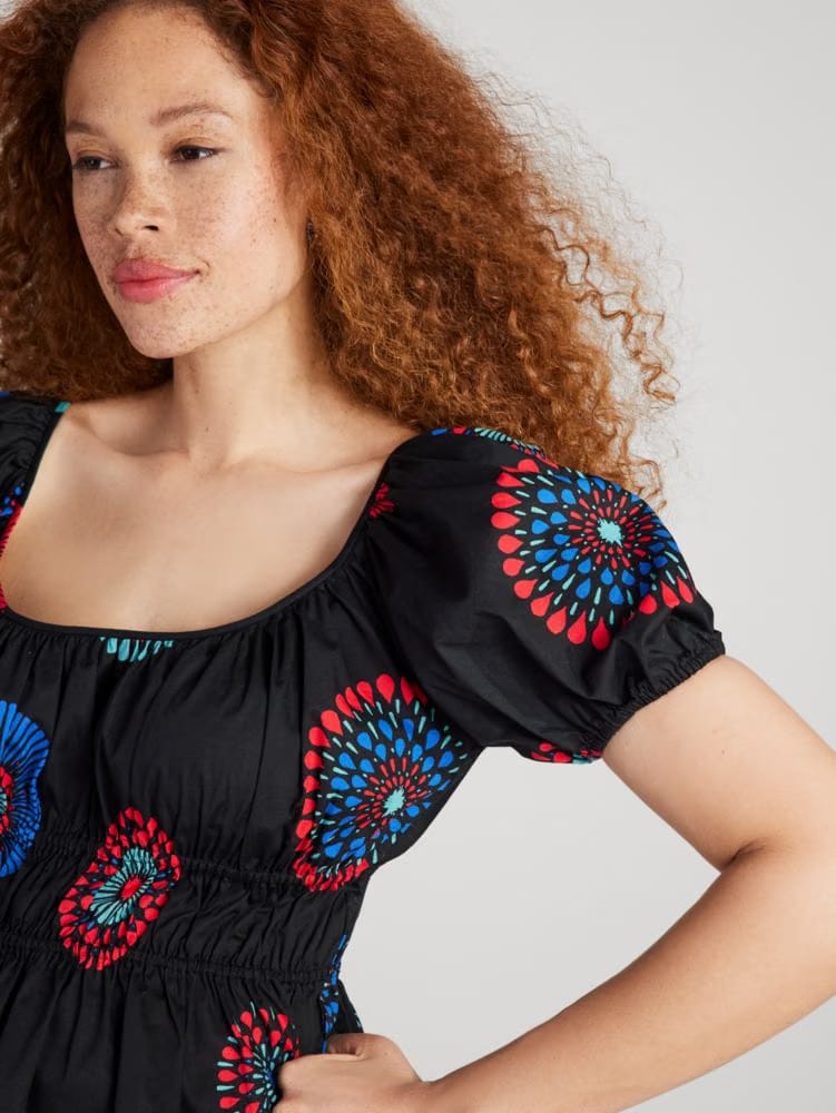 Firework Floral Riviera Top