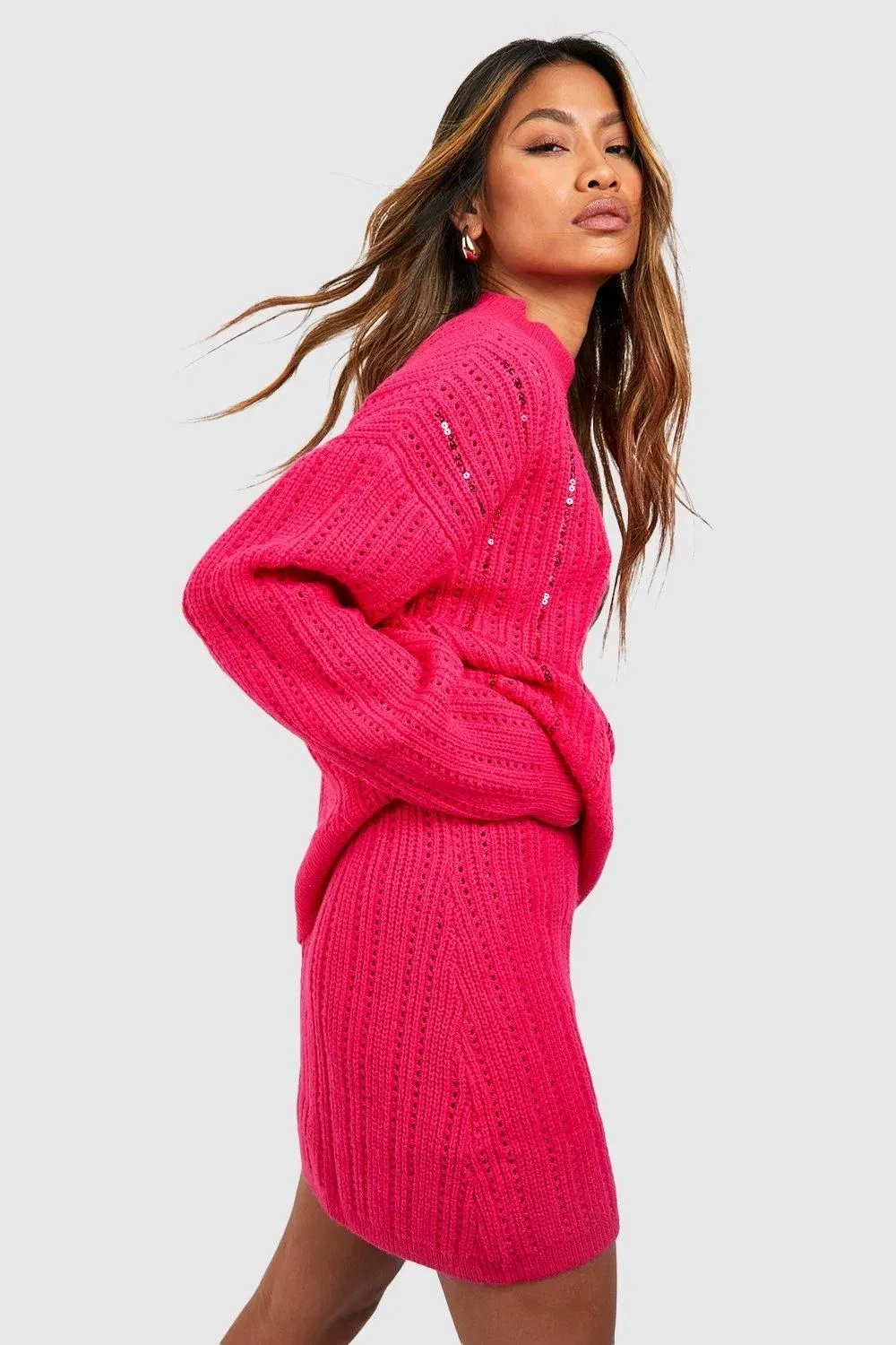 Knitted Mini Skirt