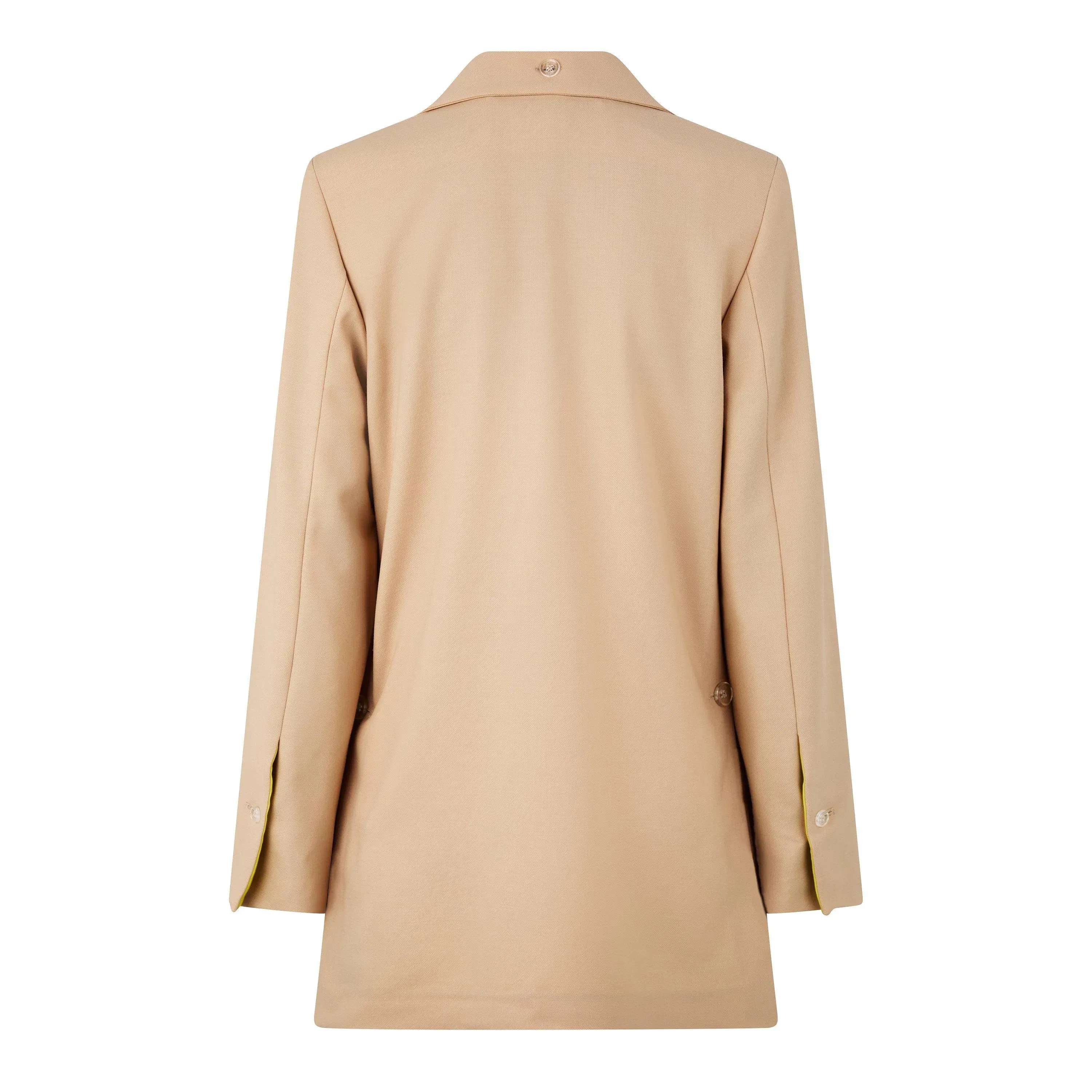 Off-White Active Wool Long Sleeve Standard Fit Blazer