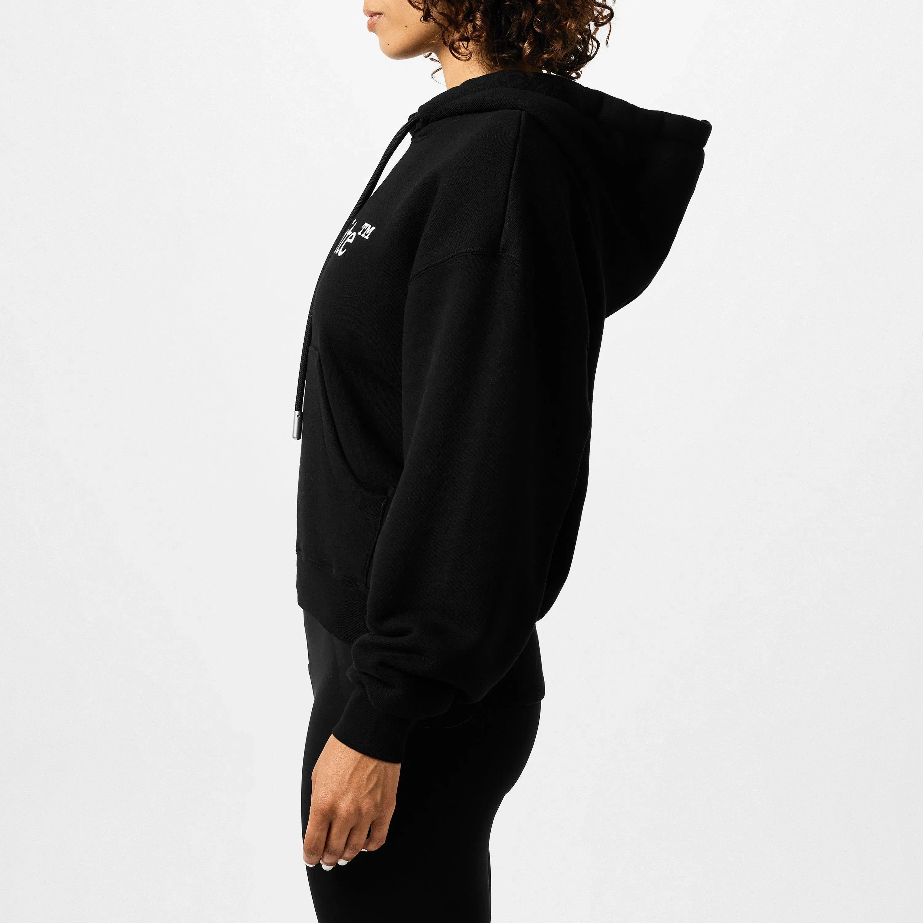 Logo Bookish Cotton Pull Over Hoodie