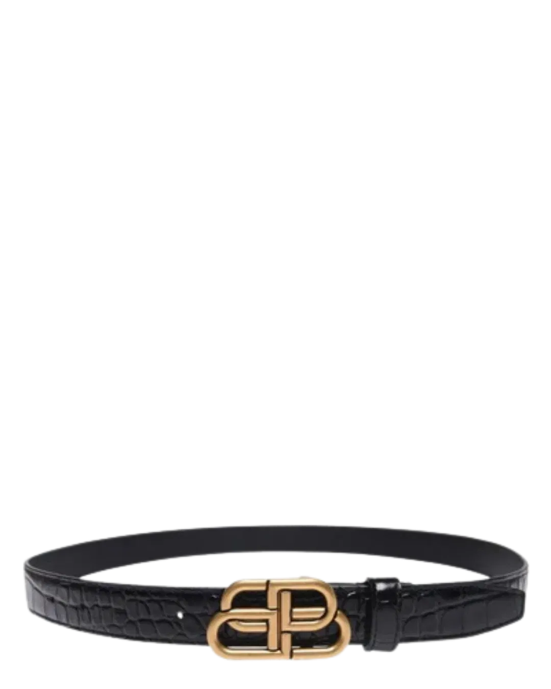Bb Thin Croc Belt