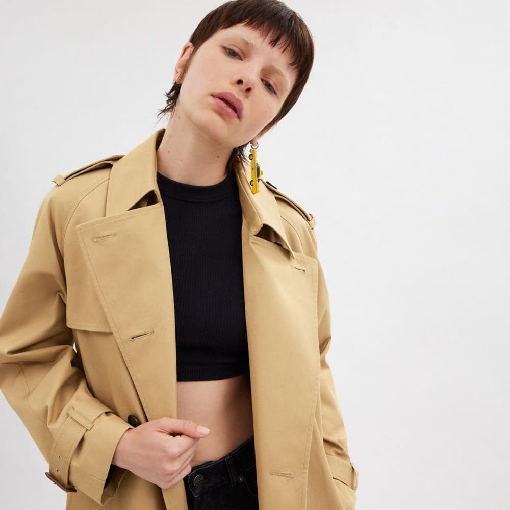 Relaxed Trench Coat