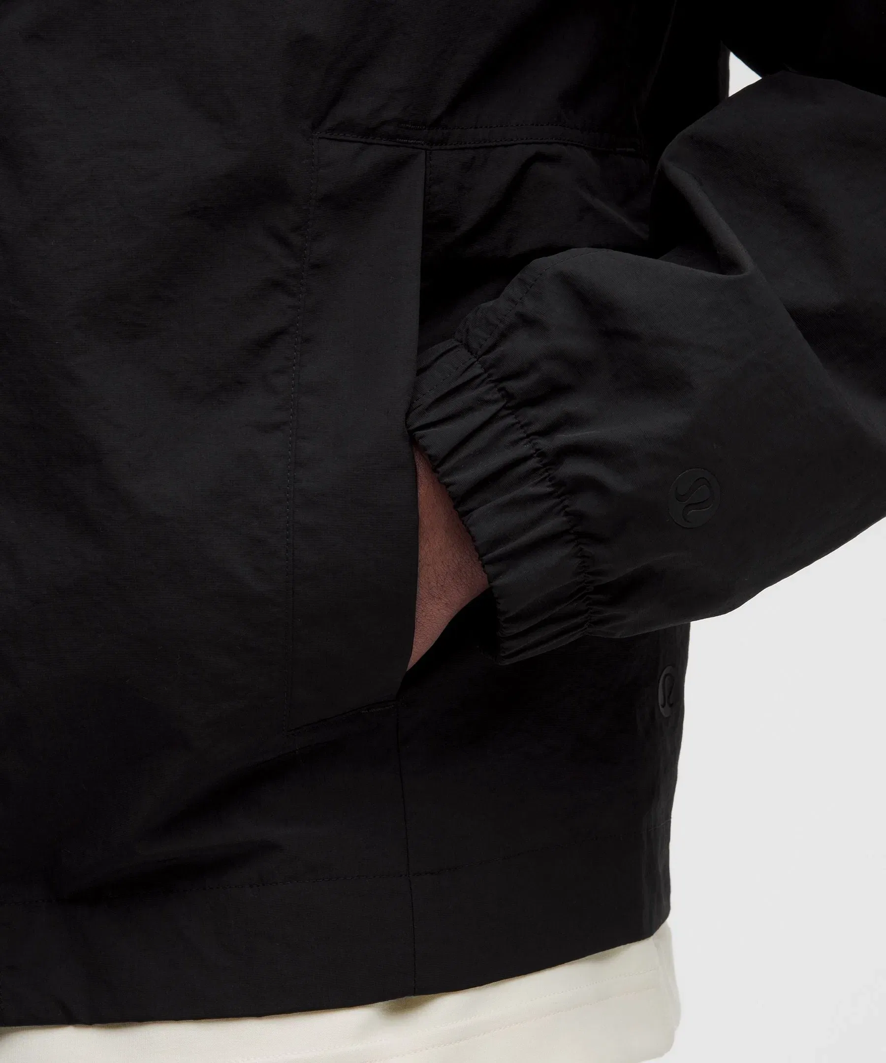 Lululemon Cotton-Blend Collared Jacket