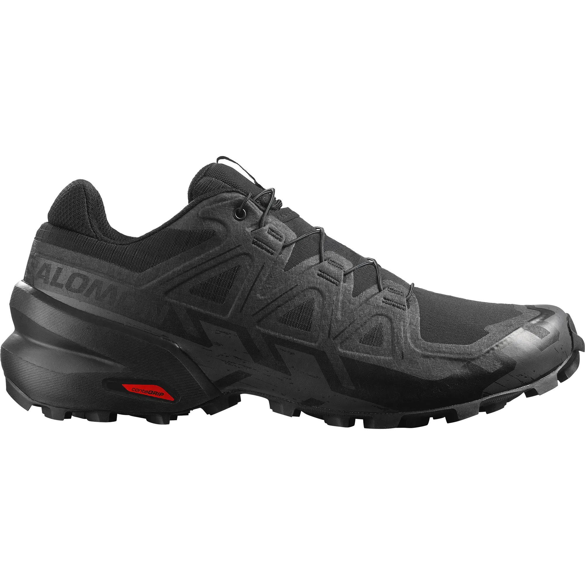Salomon Speedcross 6 Wide Trail Running Shoes Black