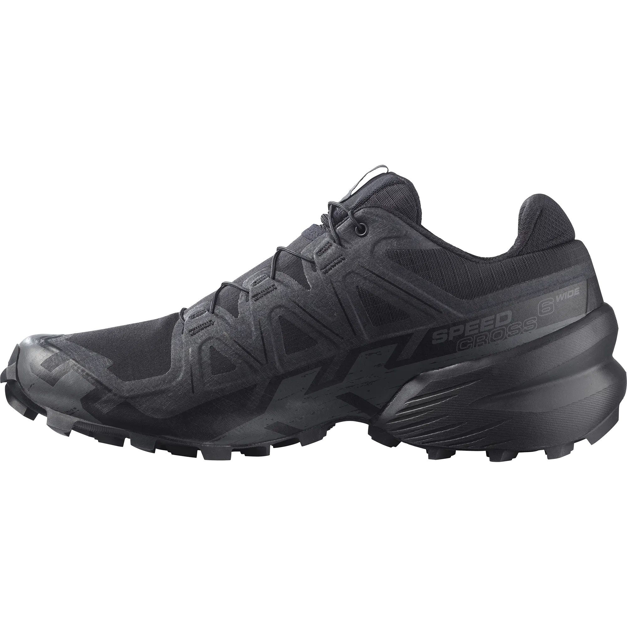 Salomon Speedcross 6 Wide Trail Running Shoes Black