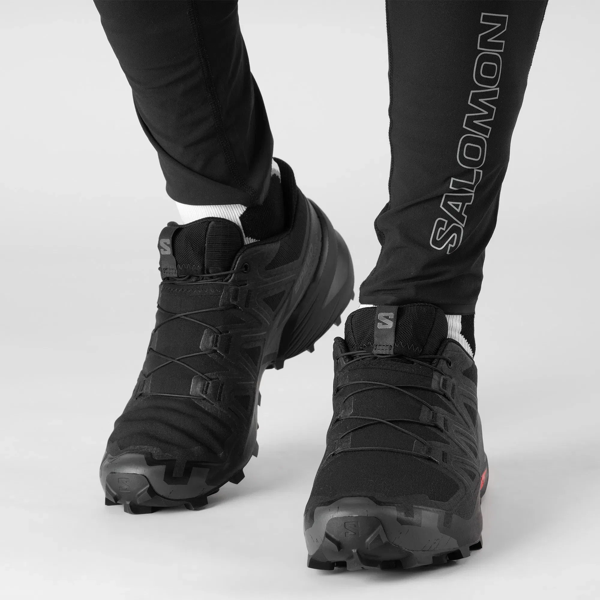 Salomon Speedcross 6 Wide Trail Running Shoes Black