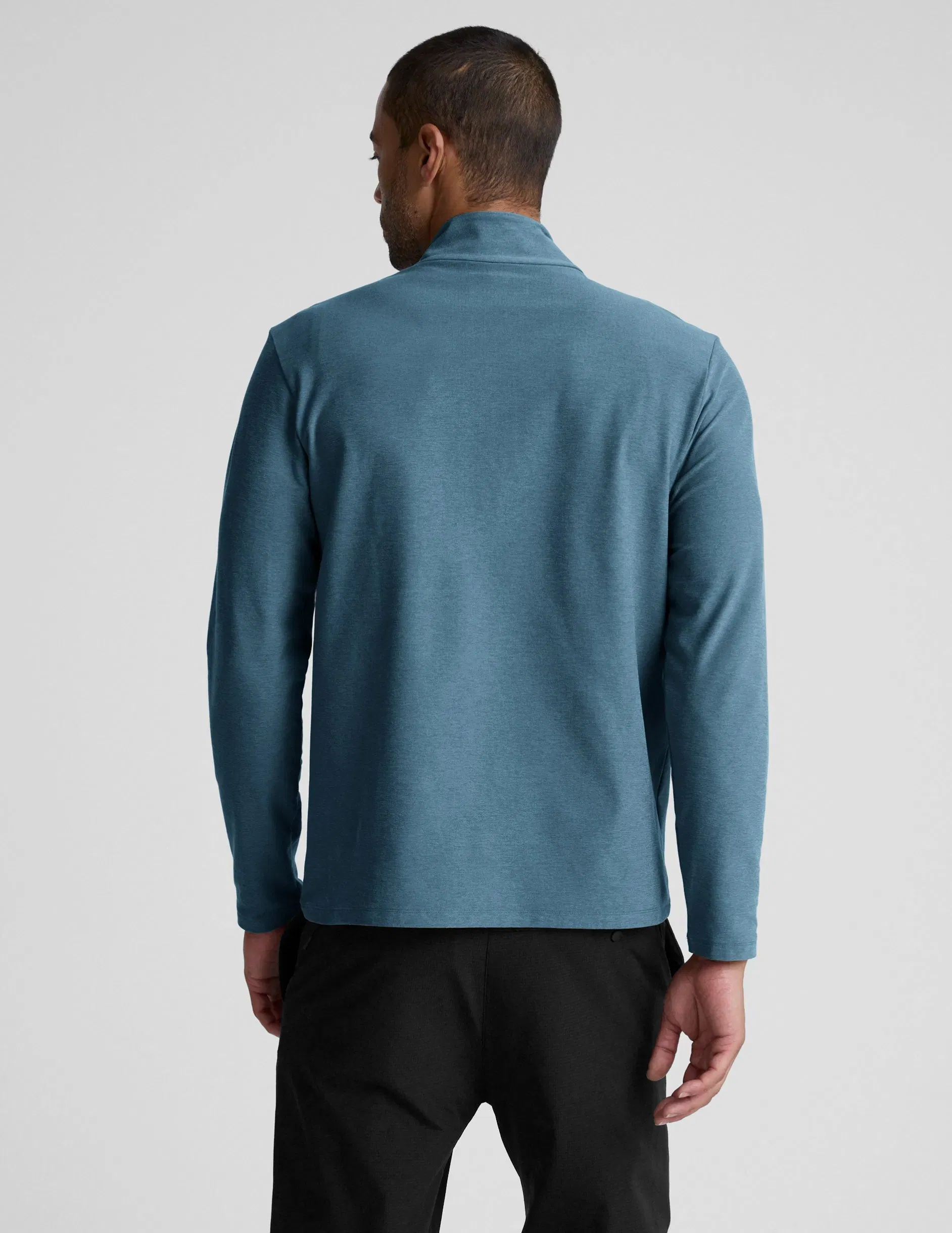 Beyond Yoga Spacedye Terrain Mens Quarter Zip Pullover