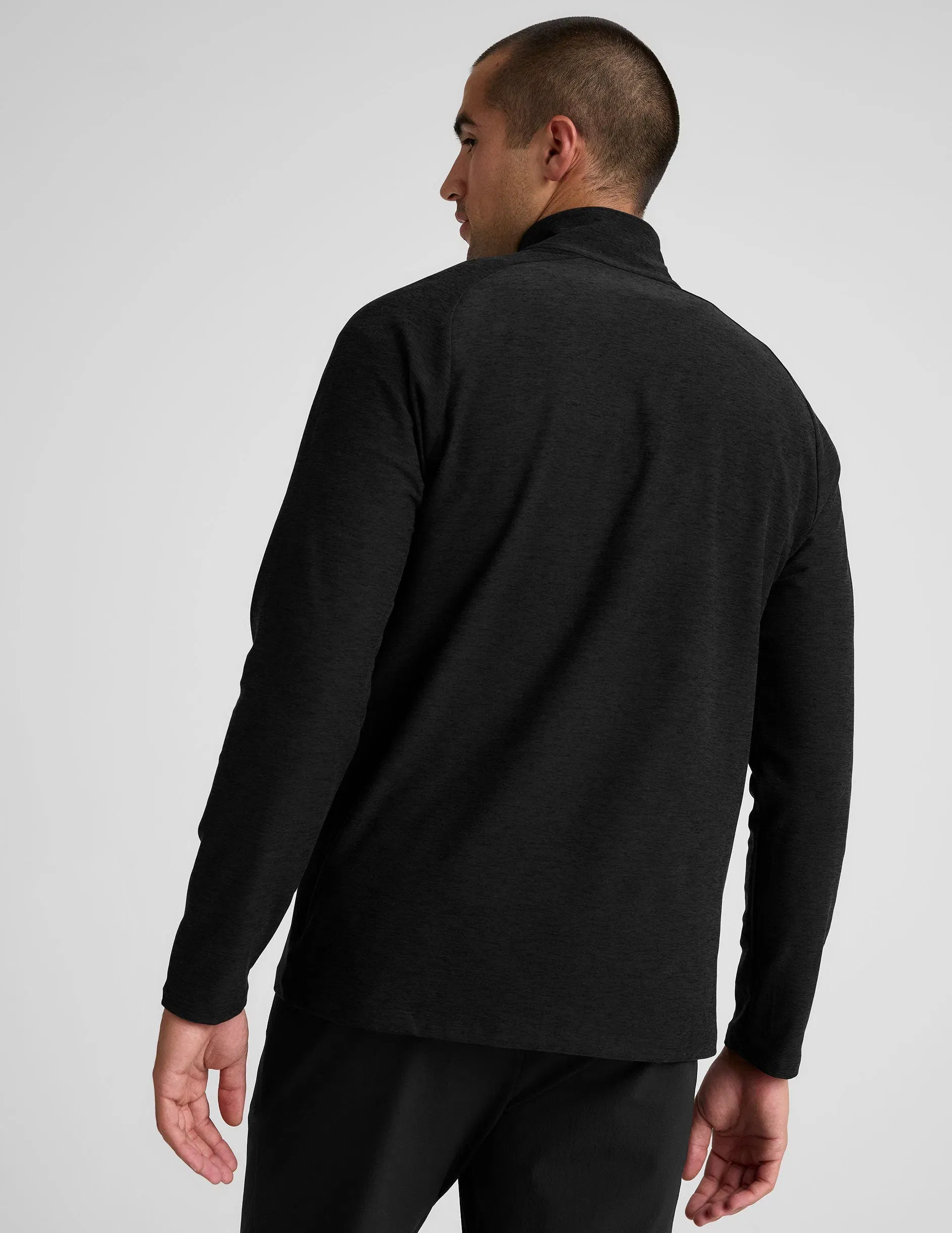 Beyond Yoga Spacedye Terrain Mens Quarter Zip Pullover