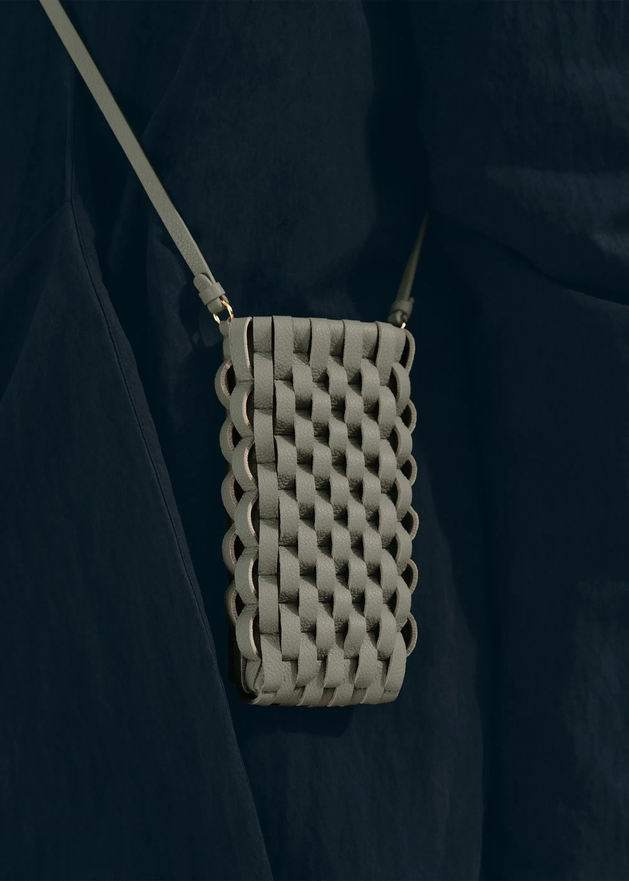 Polene Onda Phone Case Olive