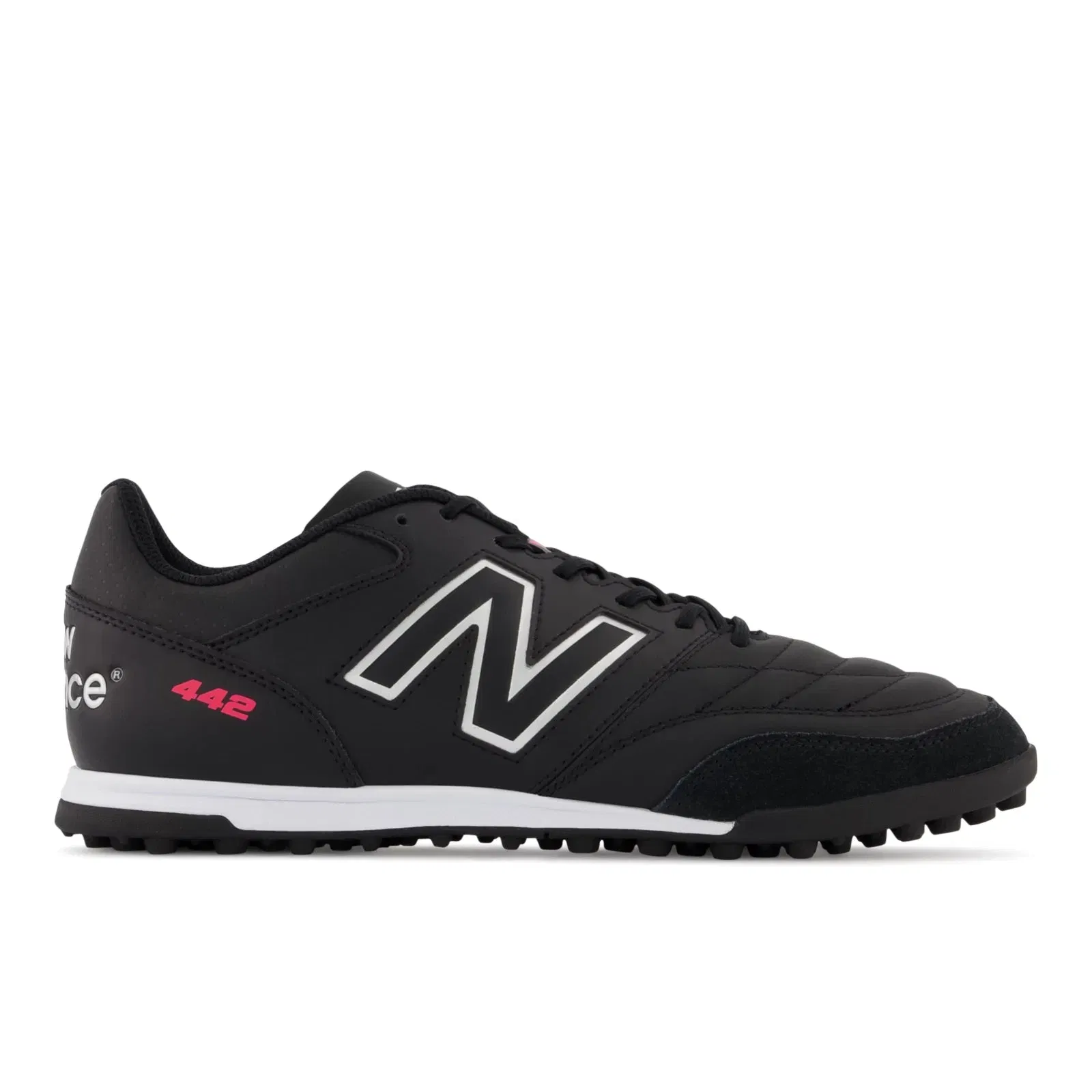 New Balance 442 V2 Team Tf Black With White Black With White